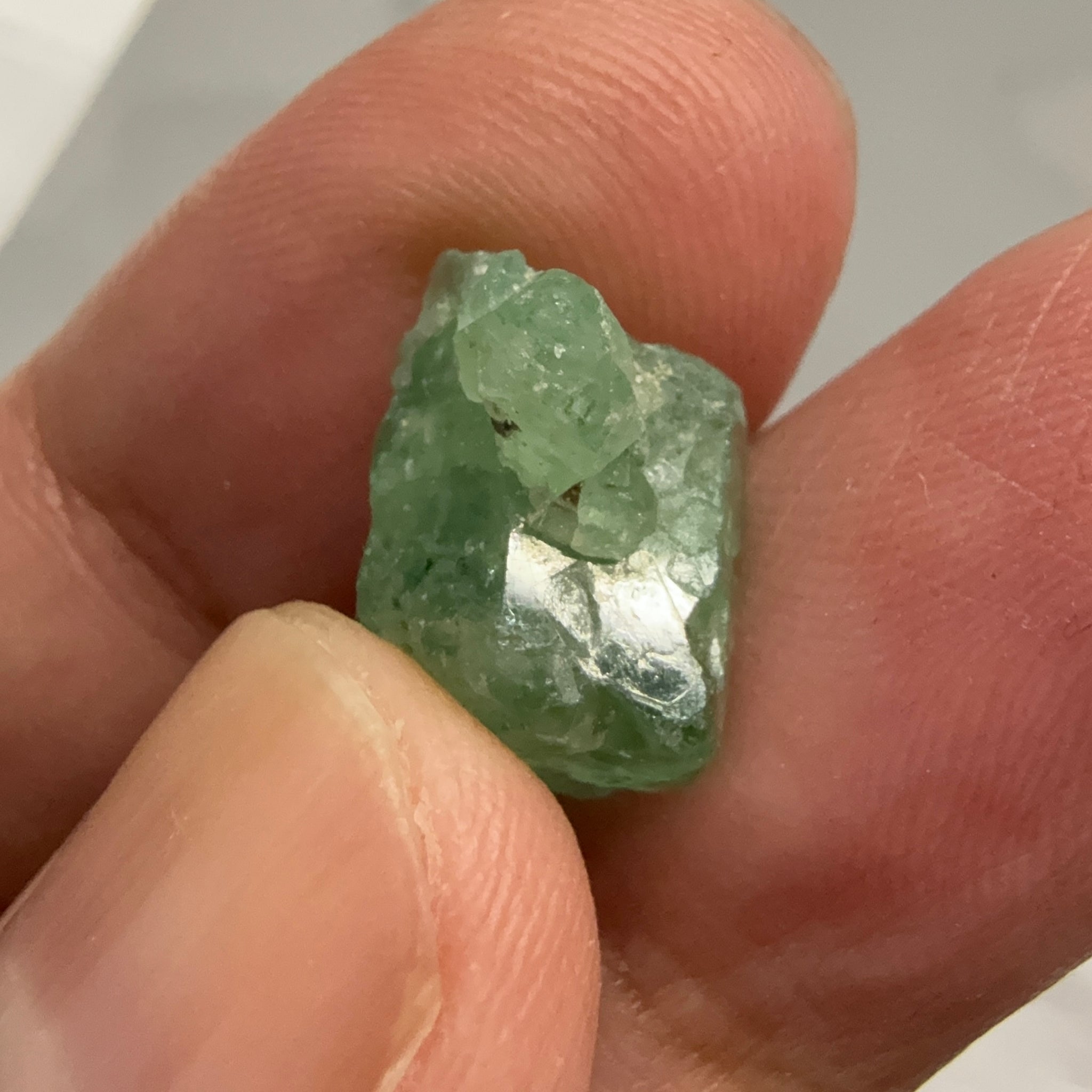 Emerald Crystal, 9.59ct, Tanzania, Untreated Unheated, specimen grade