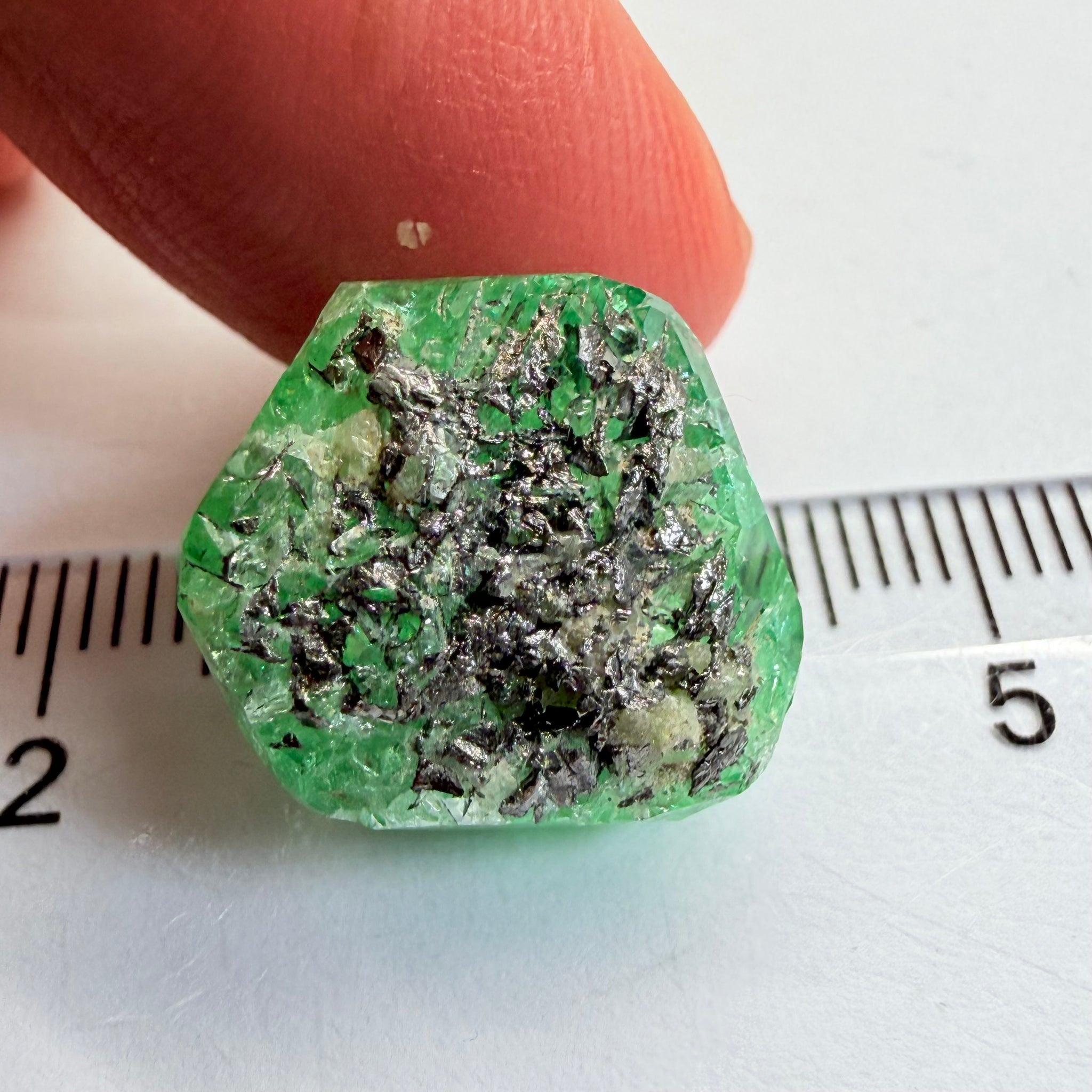 Merelani Mint Garnet Crystal, 24.22ct, Tanzania, Untreated Unheated