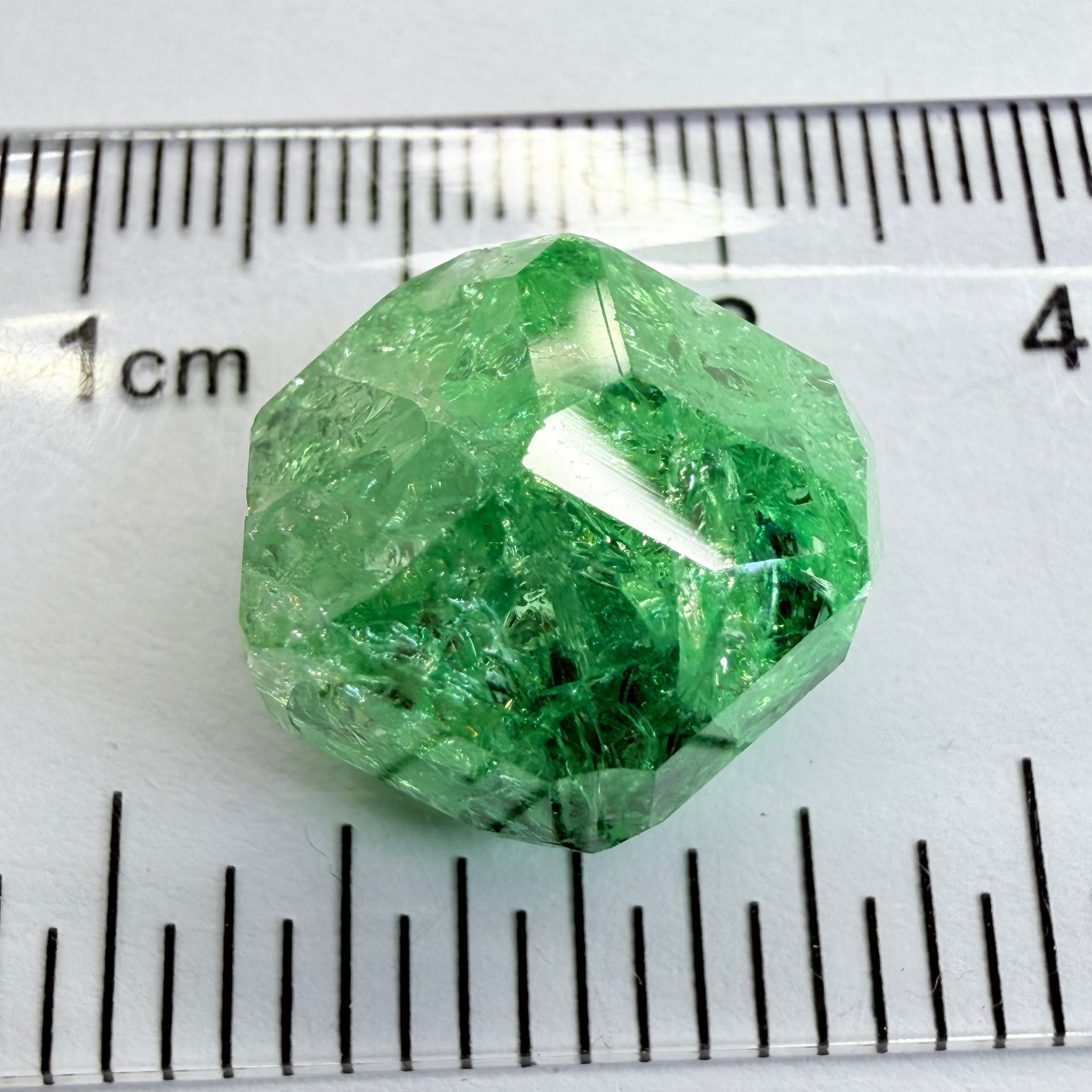 Merelani Mint Garnet Crystal, 24.22ct, Tanzania, Untreated Unheated