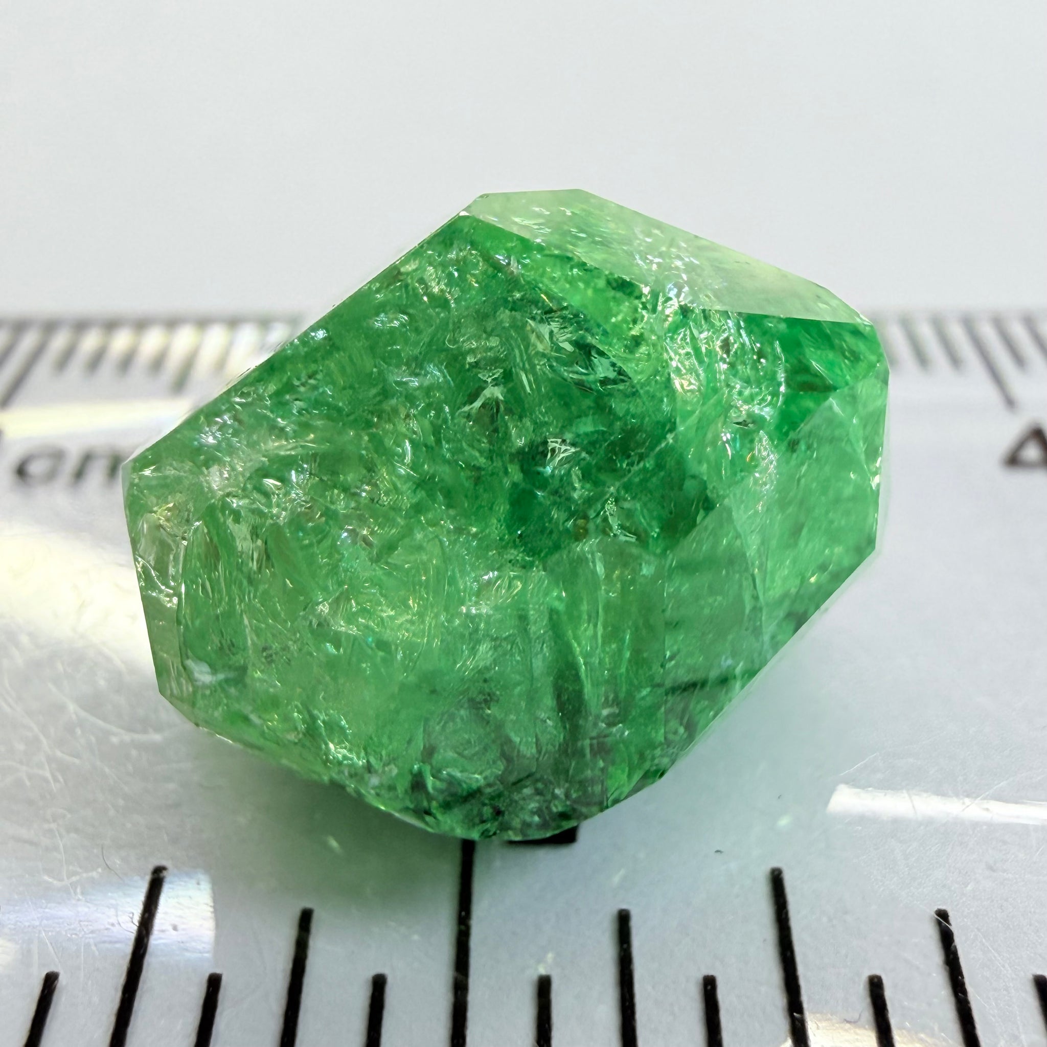Merelani Mint Garnet Crystal, 24.22ct, Tanzania, Untreated Unheated