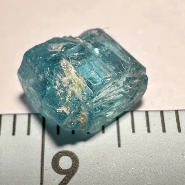 Blue Apatite Crystal, 2.03ct, Merelani, Tanzania, Untreated Unheated
