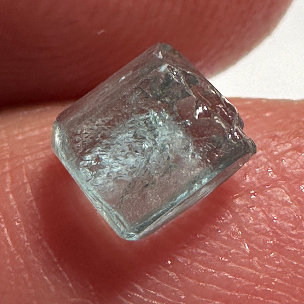 Blue Apatite Crystal, 1.25ct, Merelani, Tanzania, Untreated Unheated