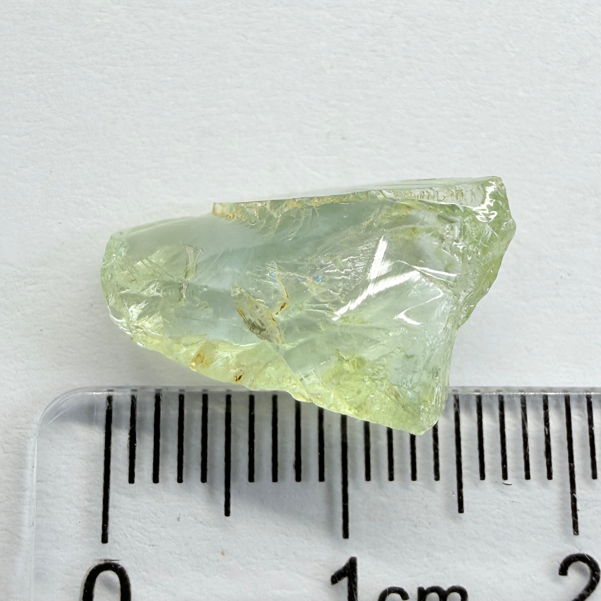 Aquamarine, 7.74ct, Loliondo, Tanzania, Untreated Unheated, vvs-if, flattish shape, Very light colour