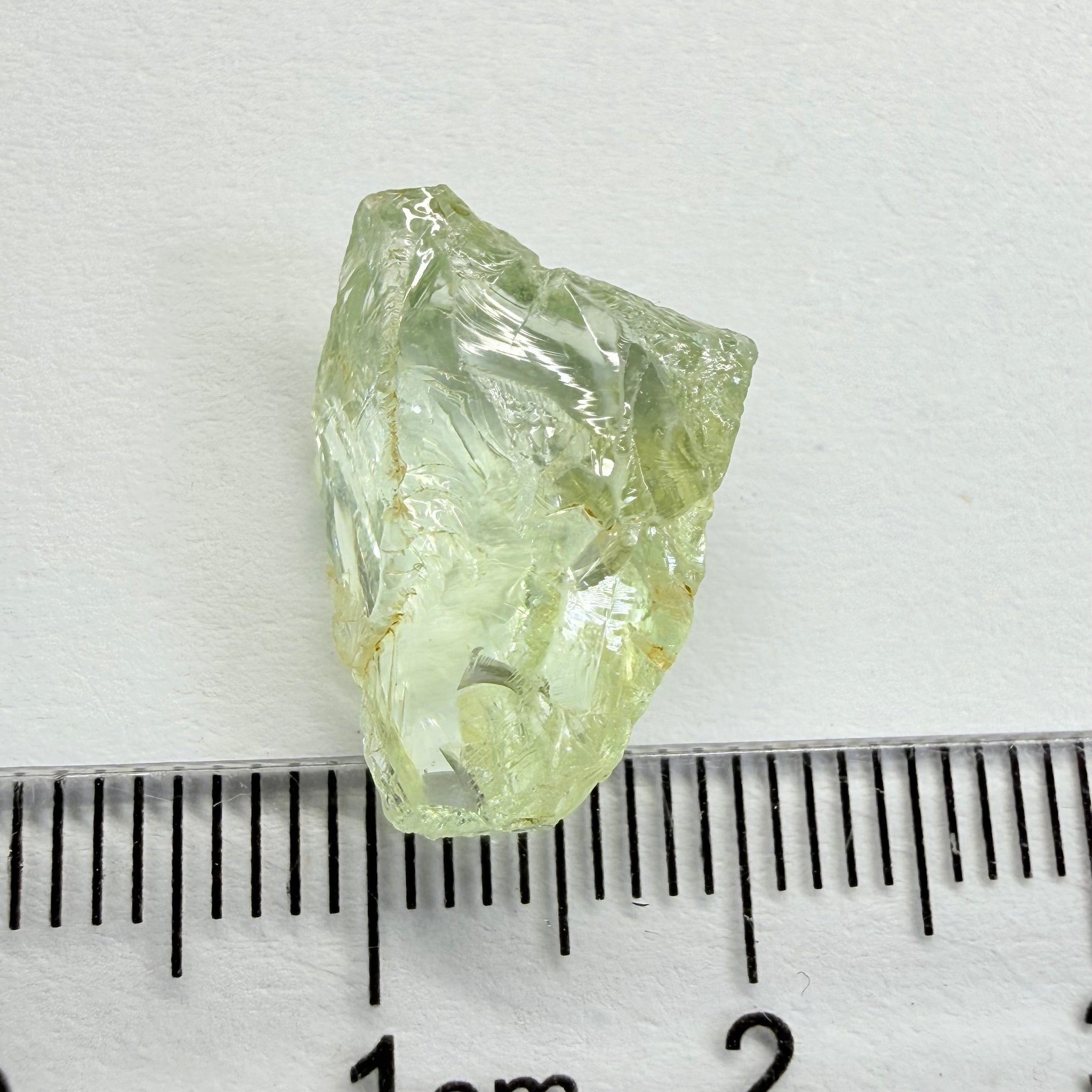 Aquamarine, 7.74ct, Loliondo, Tanzania, Untreated Unheated, vvs-if, flattish shape, Very light colour