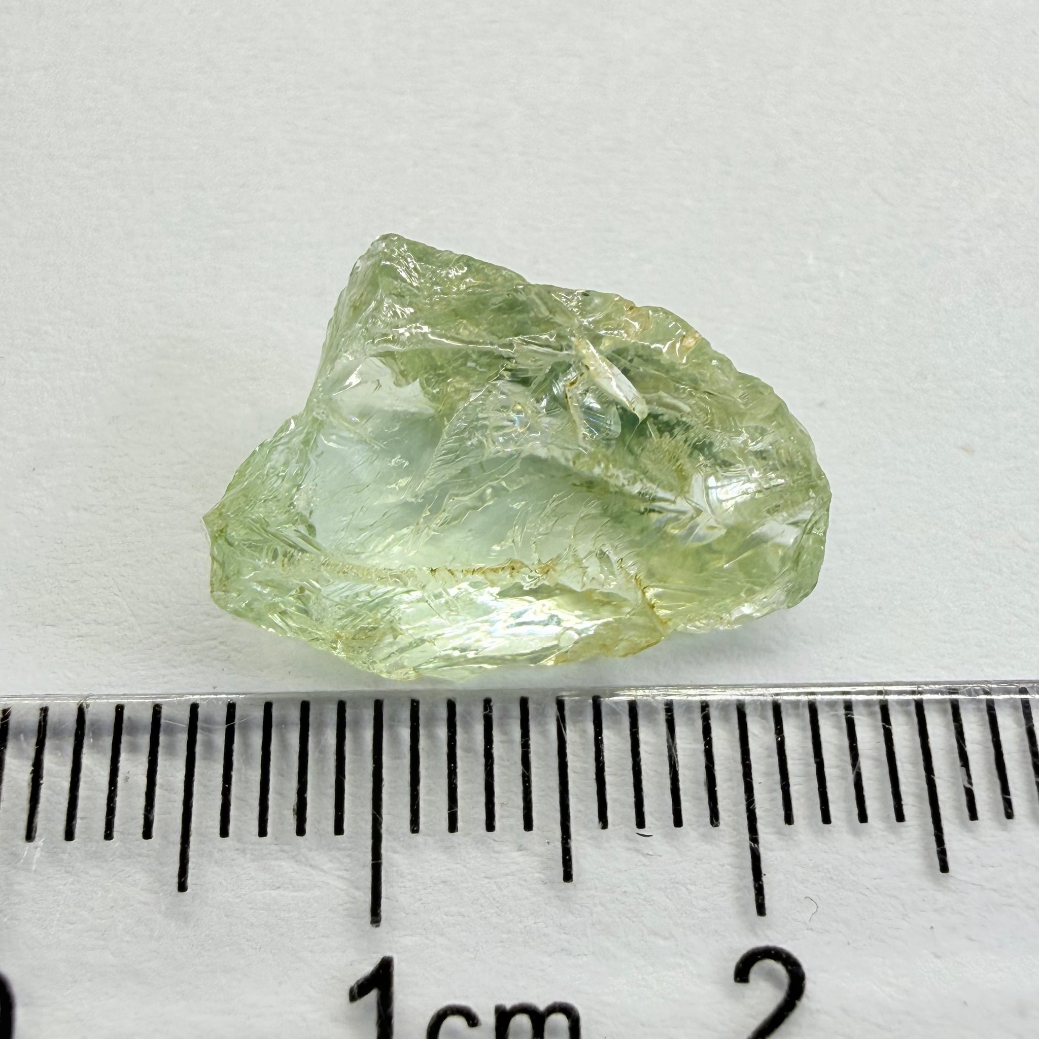 Aquamarine, 7.74ct, Loliondo, Tanzania, Untreated Unheated, vvs-if, flattish shape, Very light colour