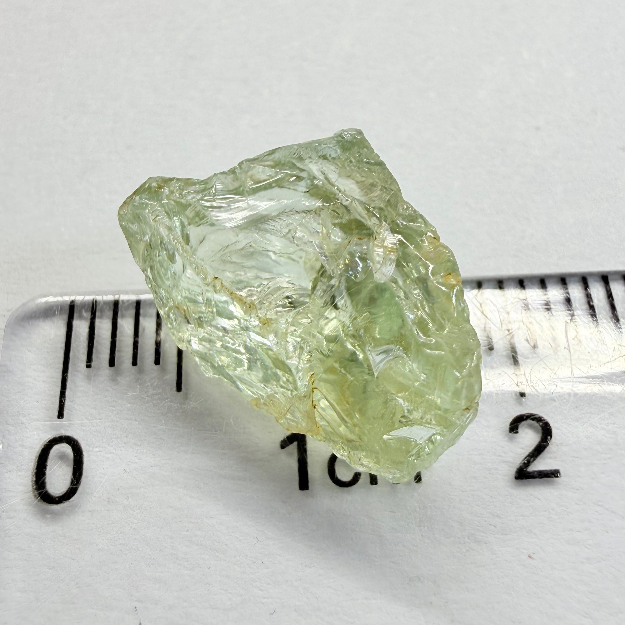 Aquamarine, 7.74ct, Loliondo, Tanzania, Untreated Unheated, vvs-if, flattish shape, Very light colour