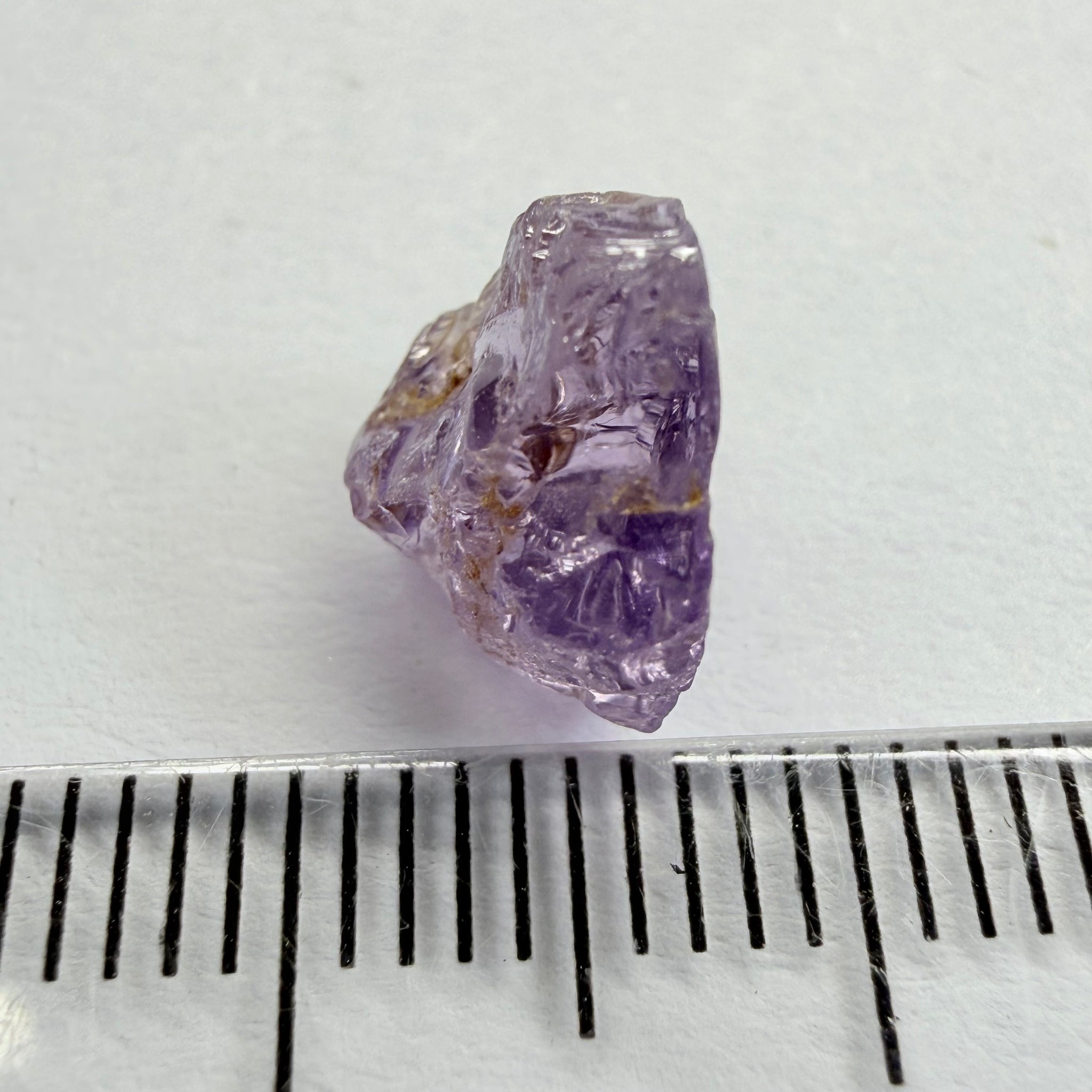 Purple Scapolite, 3.12ct, Tanzania, Untreated Unheated, vvs-if, flat shape