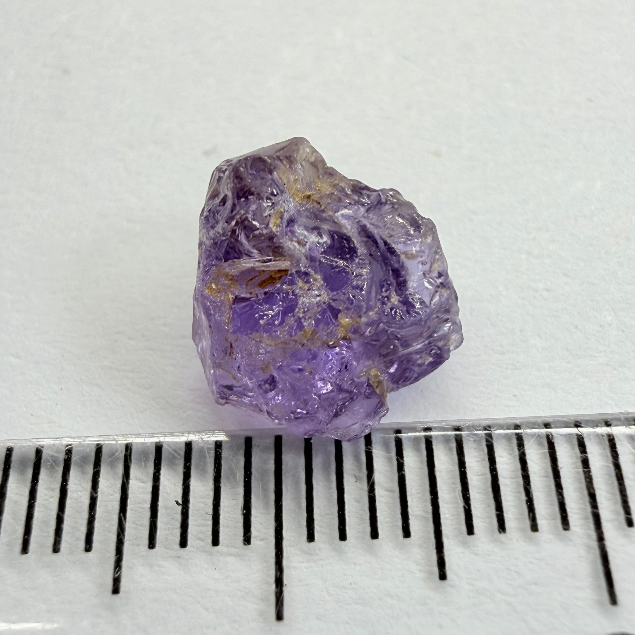 Purple Scapolite, 3.12ct, Tanzania, Untreated Unheated, vvs-if, flat shape