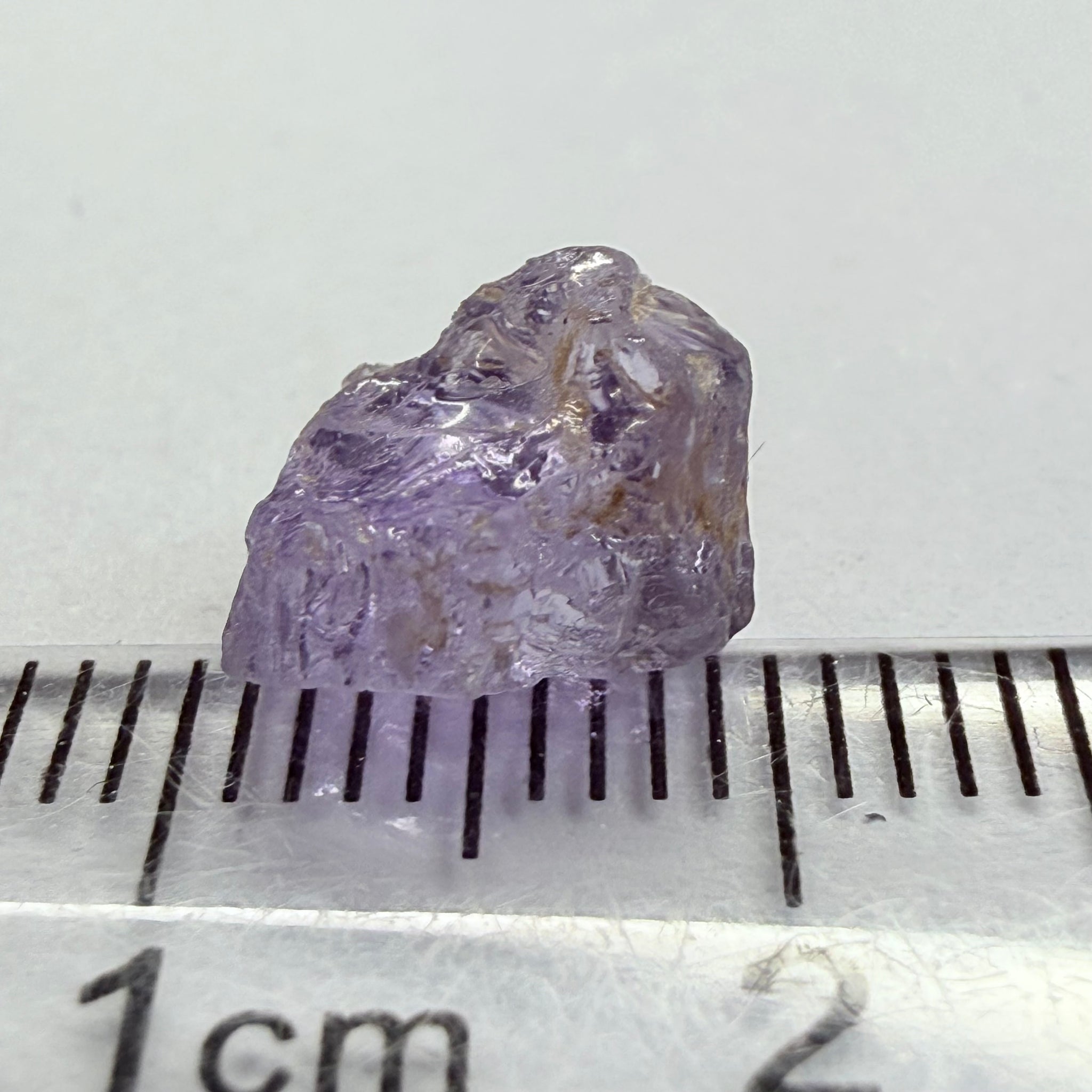 Purple Scapolite, 3.12ct, Tanzania, Untreated Unheated, vvs-if, flat shape