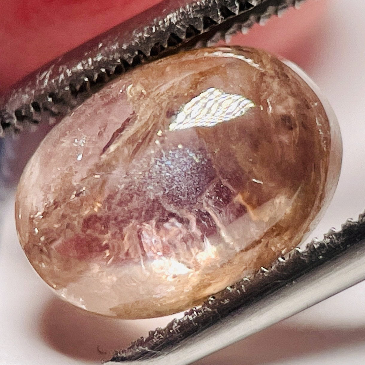 Sapphire Cabochon, 3.36ct, Umba Valley, Tanzania. Untreated Unheated. Can be used as is or facet it into a cut stone.