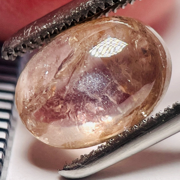Sapphire Cabochon, 3.36ct, Umba Valley, Tanzania. Untreated Unheated. Can be used as is or facet it into a cut stone.
