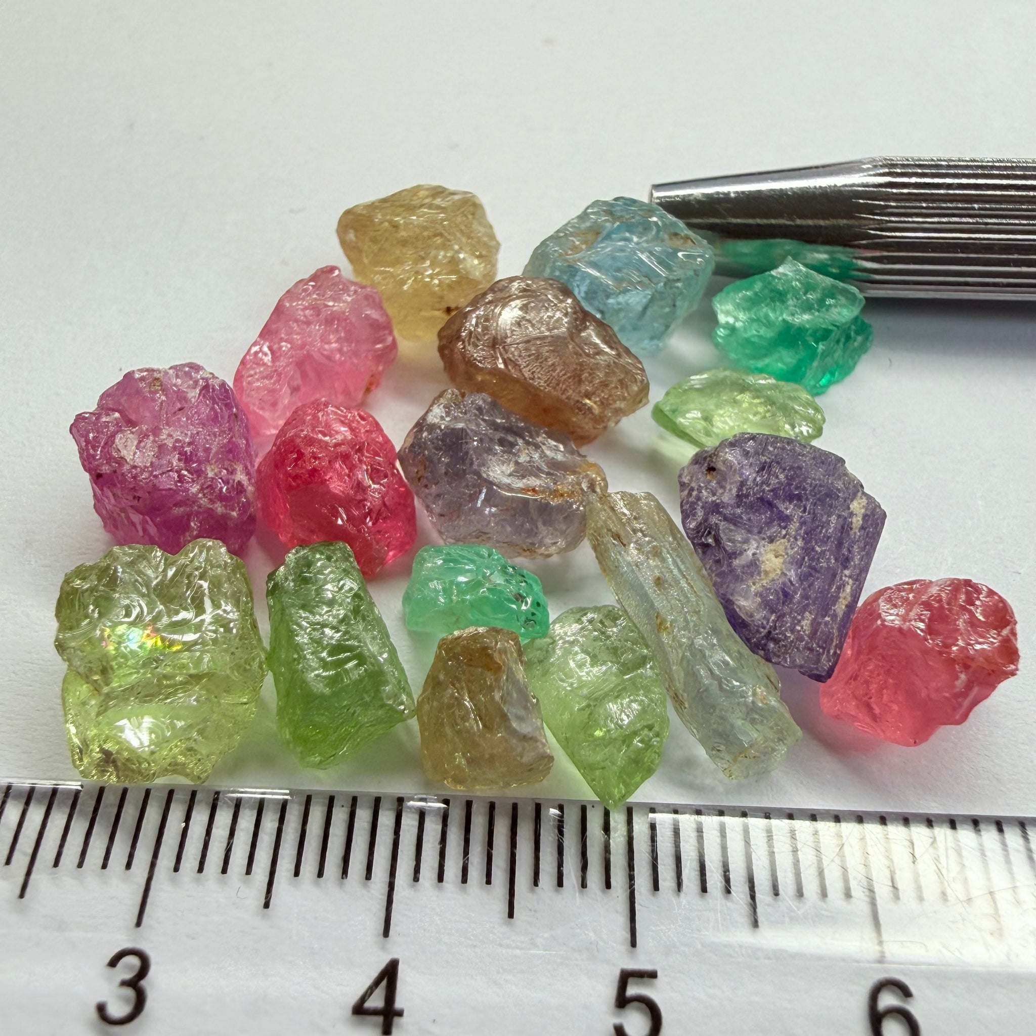Mixed Lot, 64.07ct, Tanzania, Untreated Unheated, great for specimen collections or setting in jewellery as is, great for cabs too!