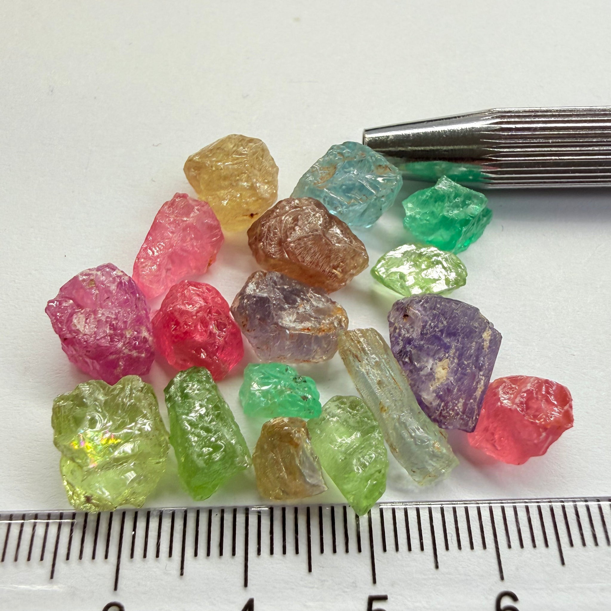 Mixed Lot, 64.07ct, Tanzania, Untreated Unheated, great for specimen collections or setting in jewellery as is, great for cabs too!
