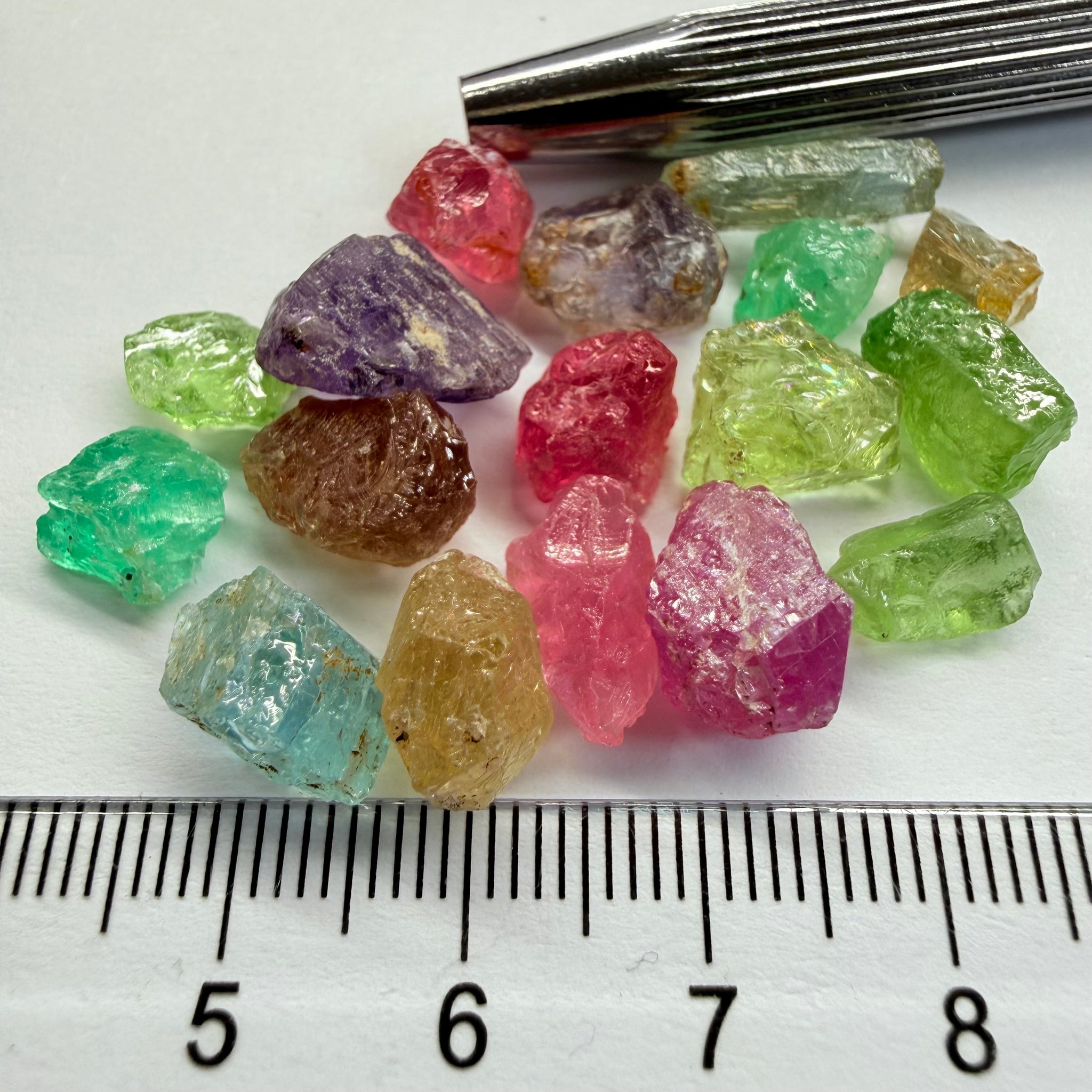 Mixed Lot, 64.07ct, Tanzania, Untreated Unheated, great for specimen collections or setting in jewellery as is, great for cabs too!