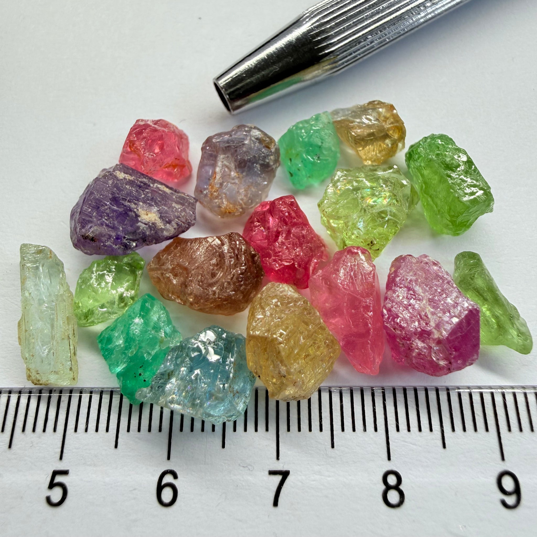 Mixed Lot, 64.07ct, Tanzania, Untreated Unheated, great for specimen collections or setting in jewellery as is, great for cabs too!