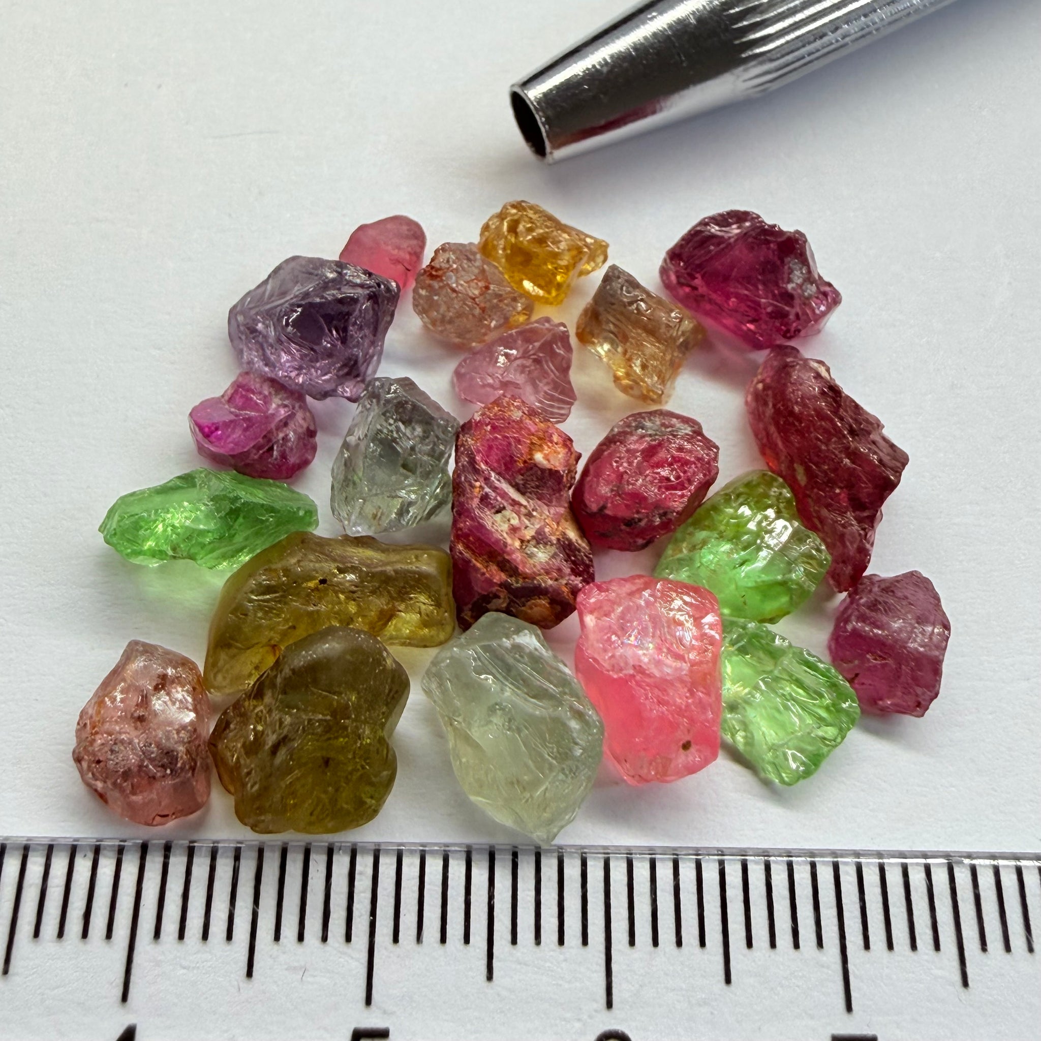 Mixed Lot, 43.97ct, Tanzania, Untreated Unheated, great for specimen collections or setting in jewellery as is, great for cabs too!