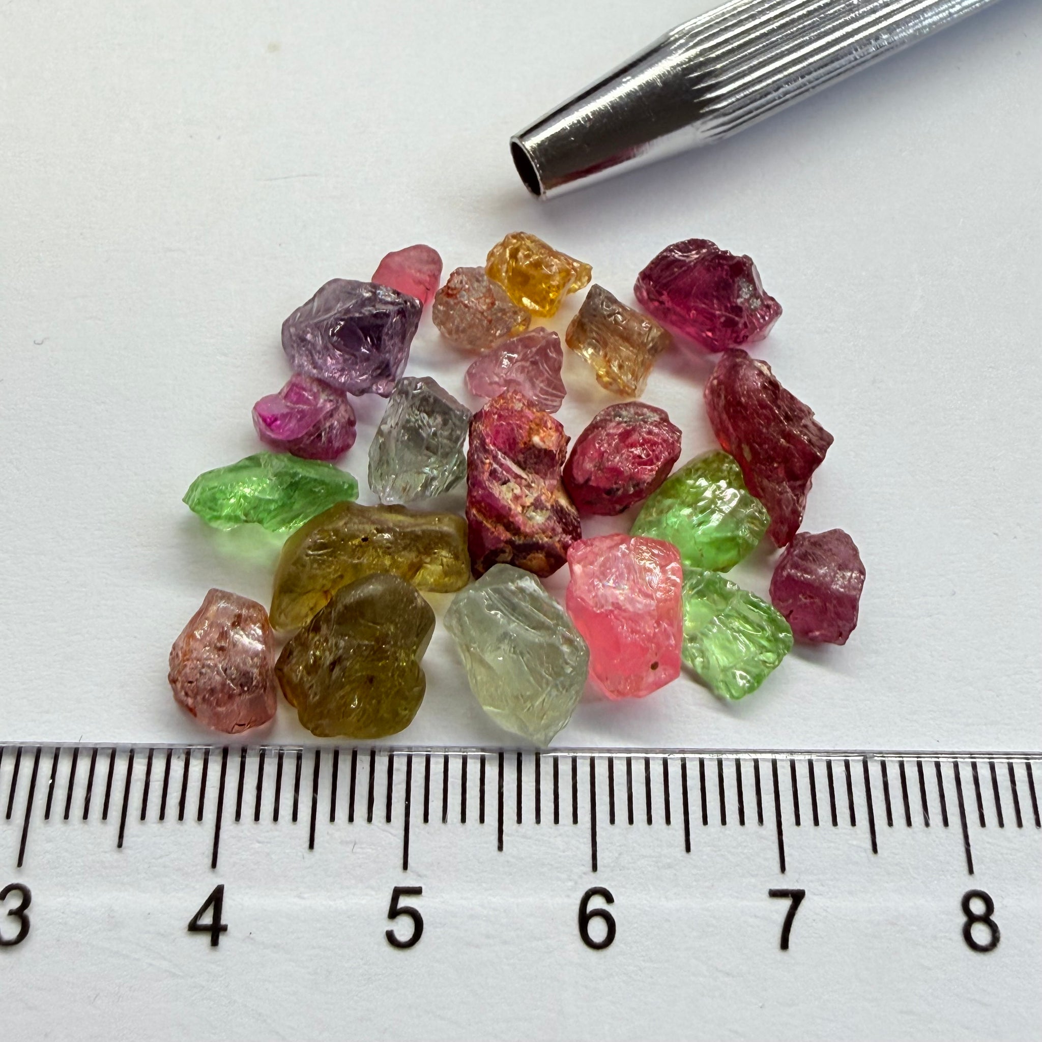 Mixed Lot, 43.97ct, Tanzania, Untreated Unheated, great for specimen collections or setting in jewellery as is, great for cabs too!