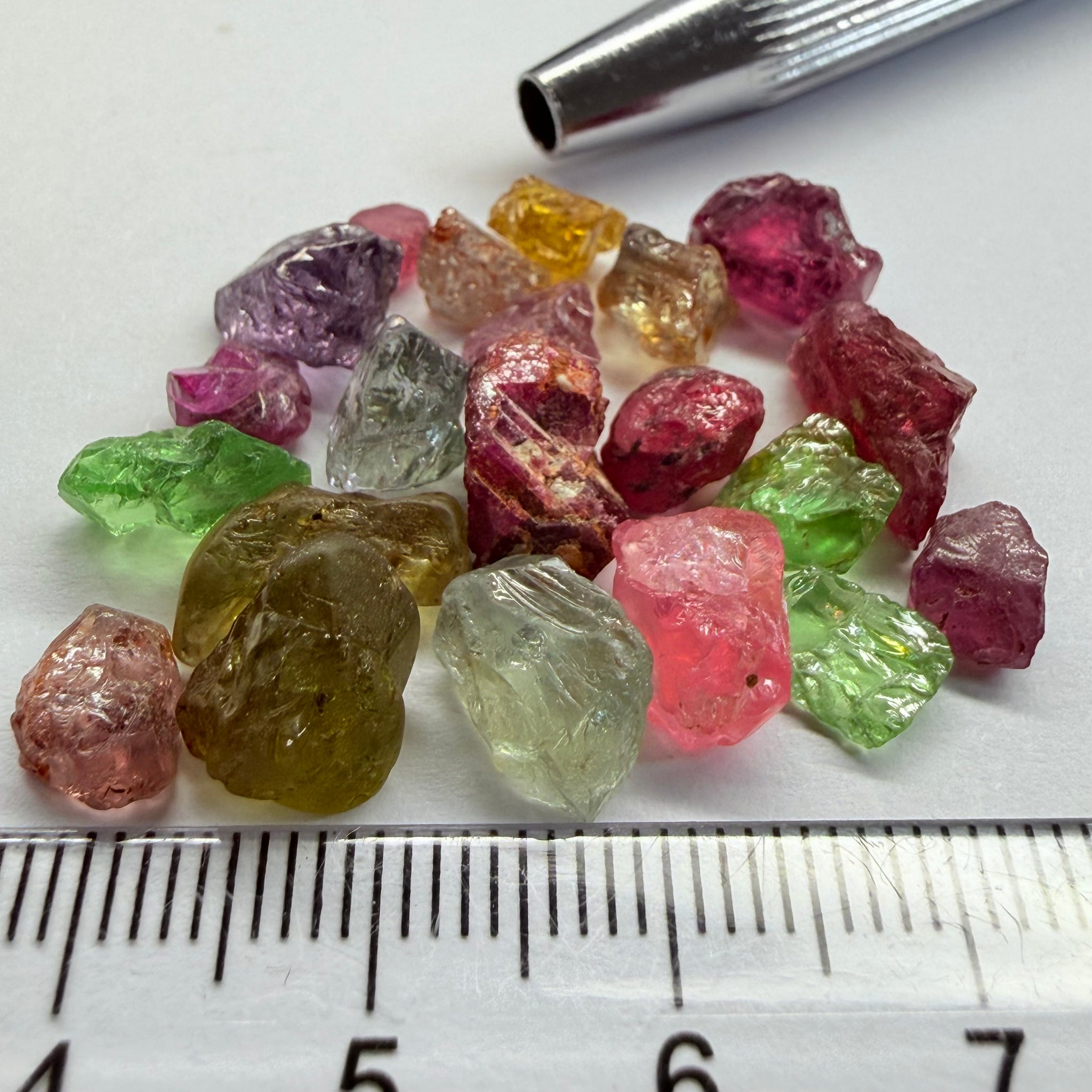 Mixed Lot, 43.97ct, Tanzania, Untreated Unheated, great for specimen collections or setting in jewellery as is, great for cabs too!