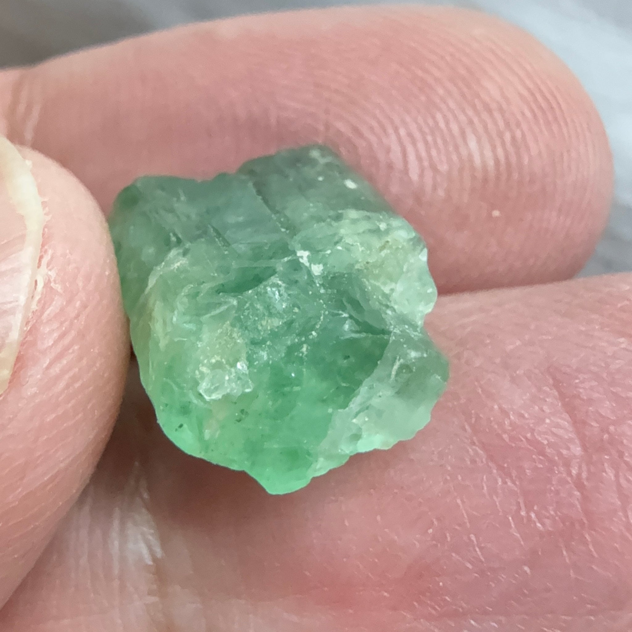 Emerald Crystal, 8.14ct, Tanzania, Untreated Unheated, specimen grade