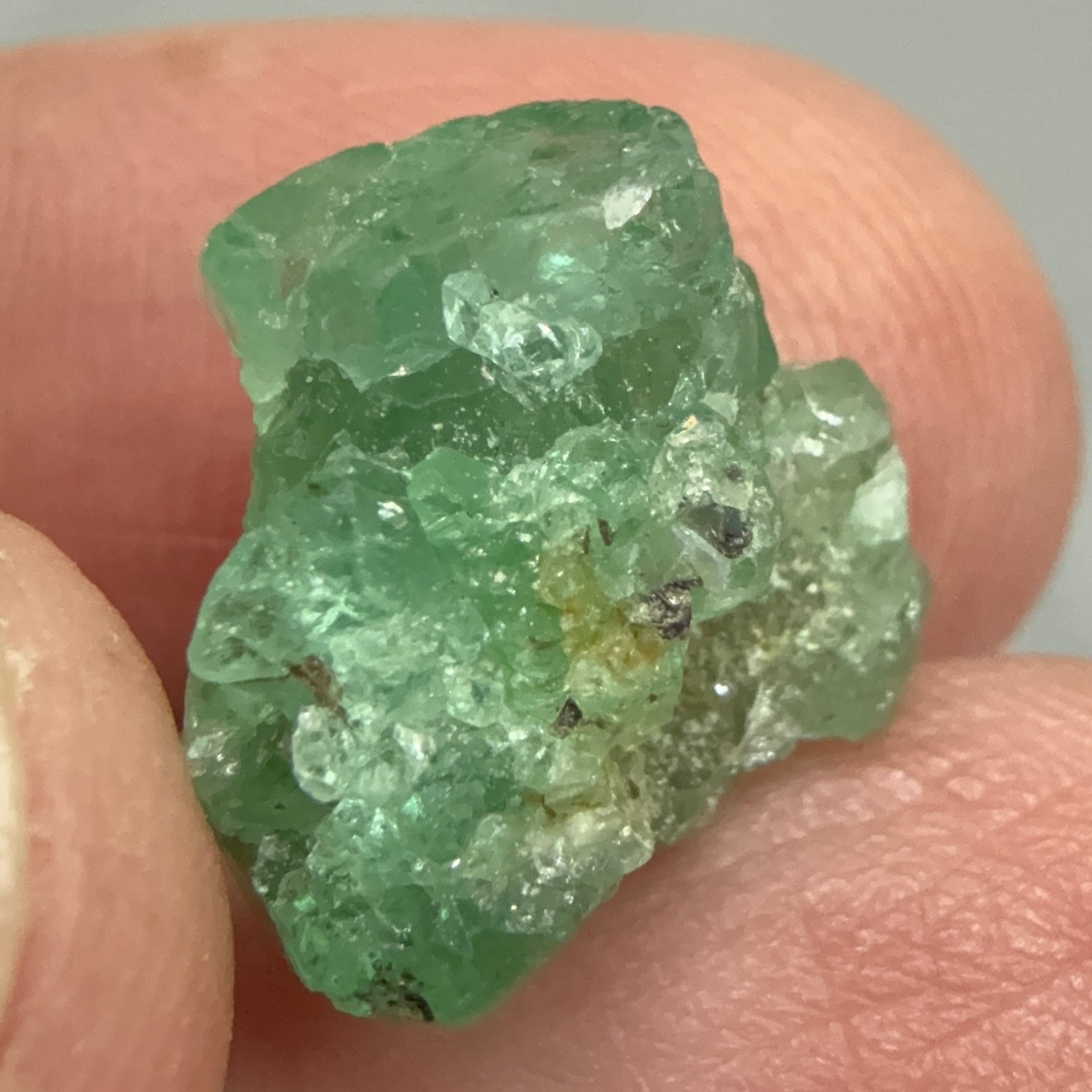 Emerald Crystal, 7.53ct, Tanzania, Untreated Unheated, specimen grade