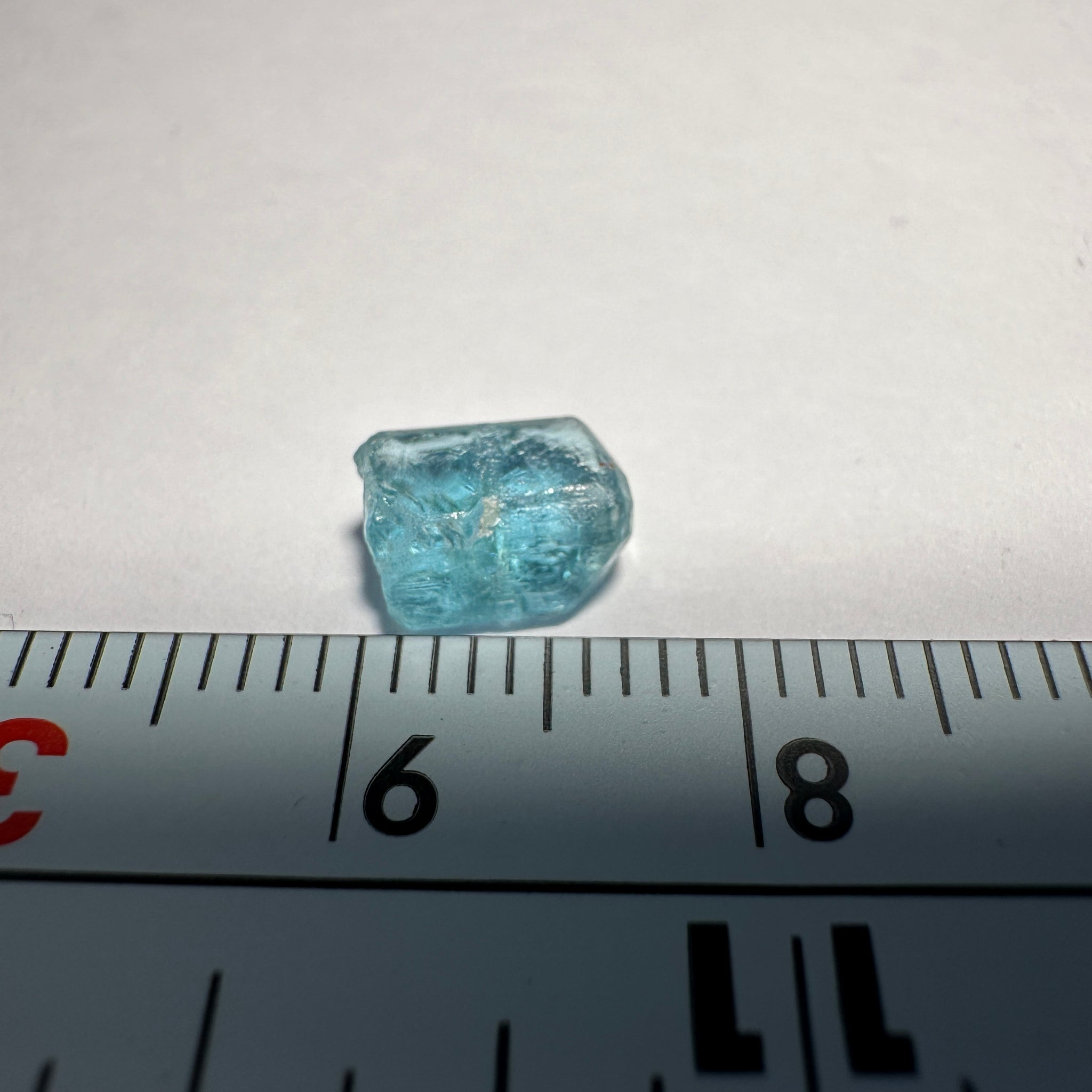 Blue Apatite Crystal, 1.45ct, Merelani, Tanzania, Untreated Unheated
