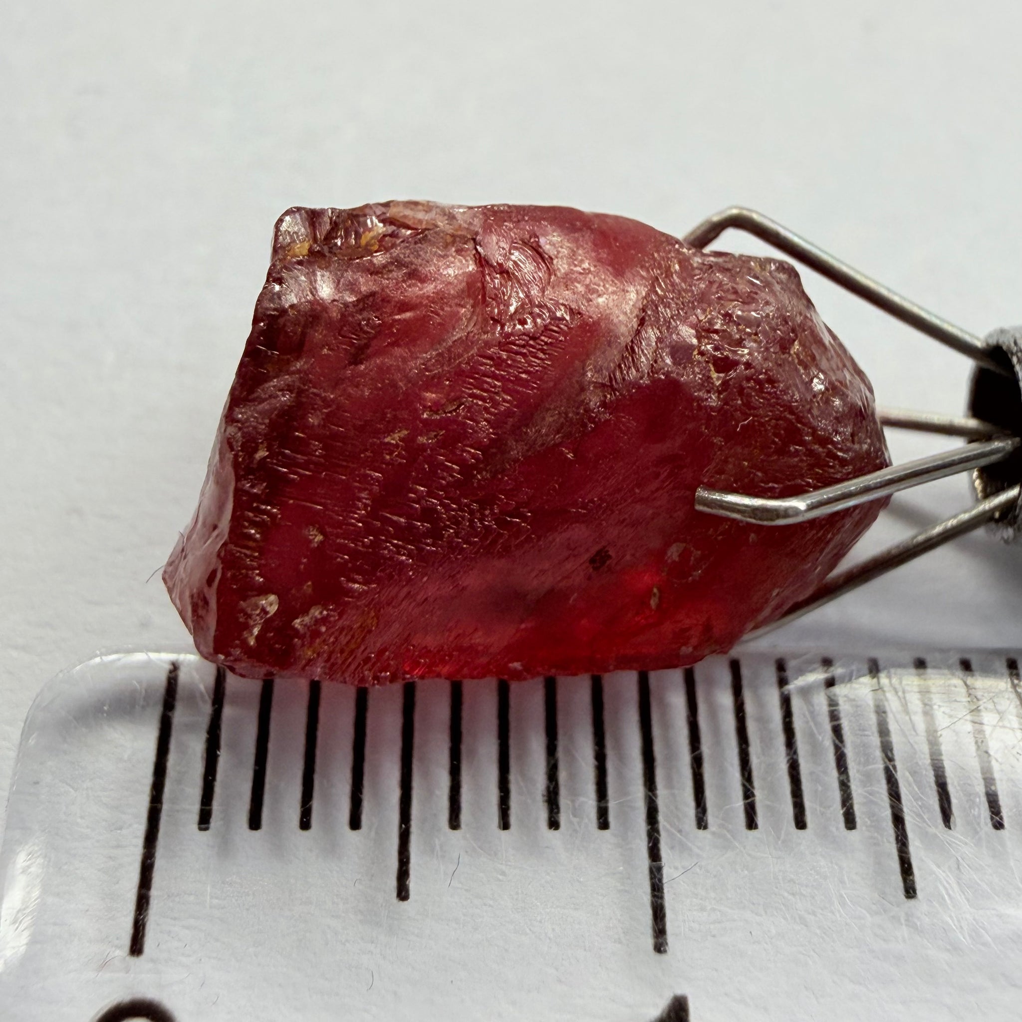 Umba Garnet, 11.55ct, Umba, Tanzania. Untreated Unheated. VVS with a little very fine silk