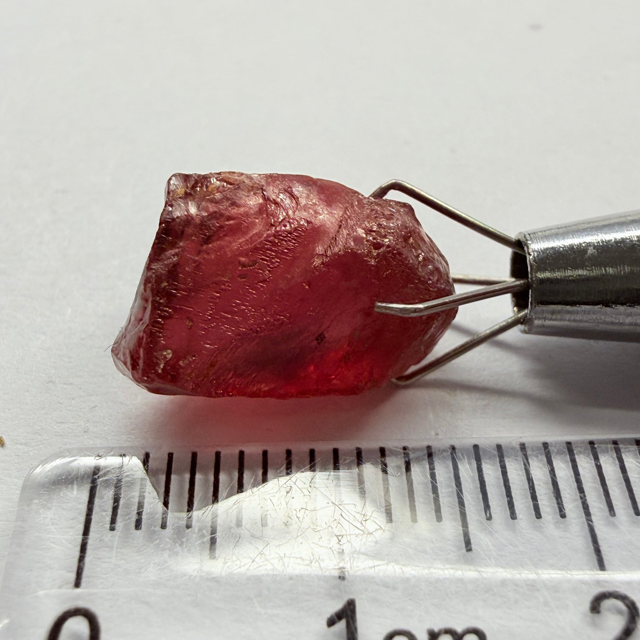 Umba Garnet, 11.55ct, Umba, Tanzania. Untreated Unheated. VVS with a little very fine silk