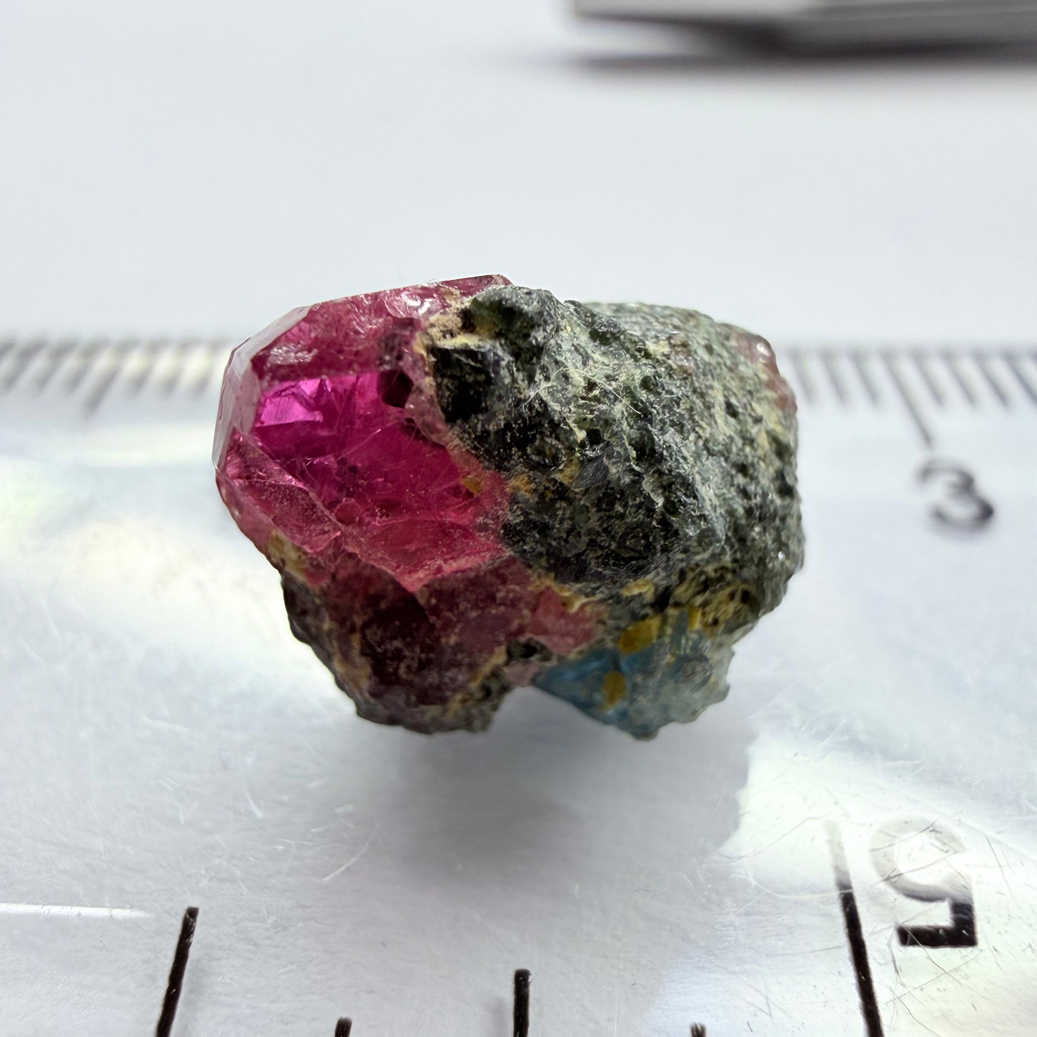 Winza Sapphire Crystal, 7.59ct, Winza, Tanzania, Untreated Unheated