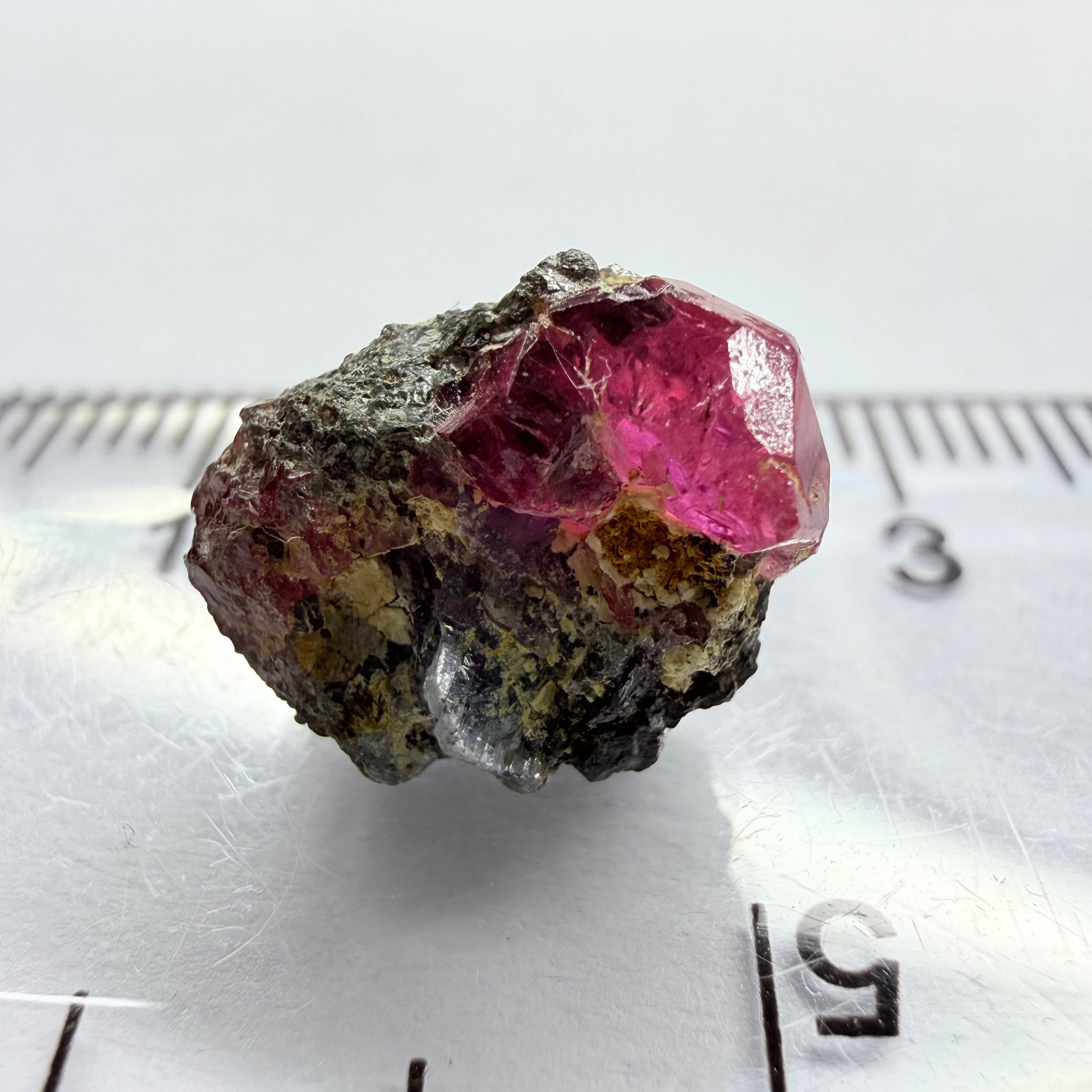 Winza Sapphire Crystal, 7.59ct, Winza, Tanzania, Untreated Unheated