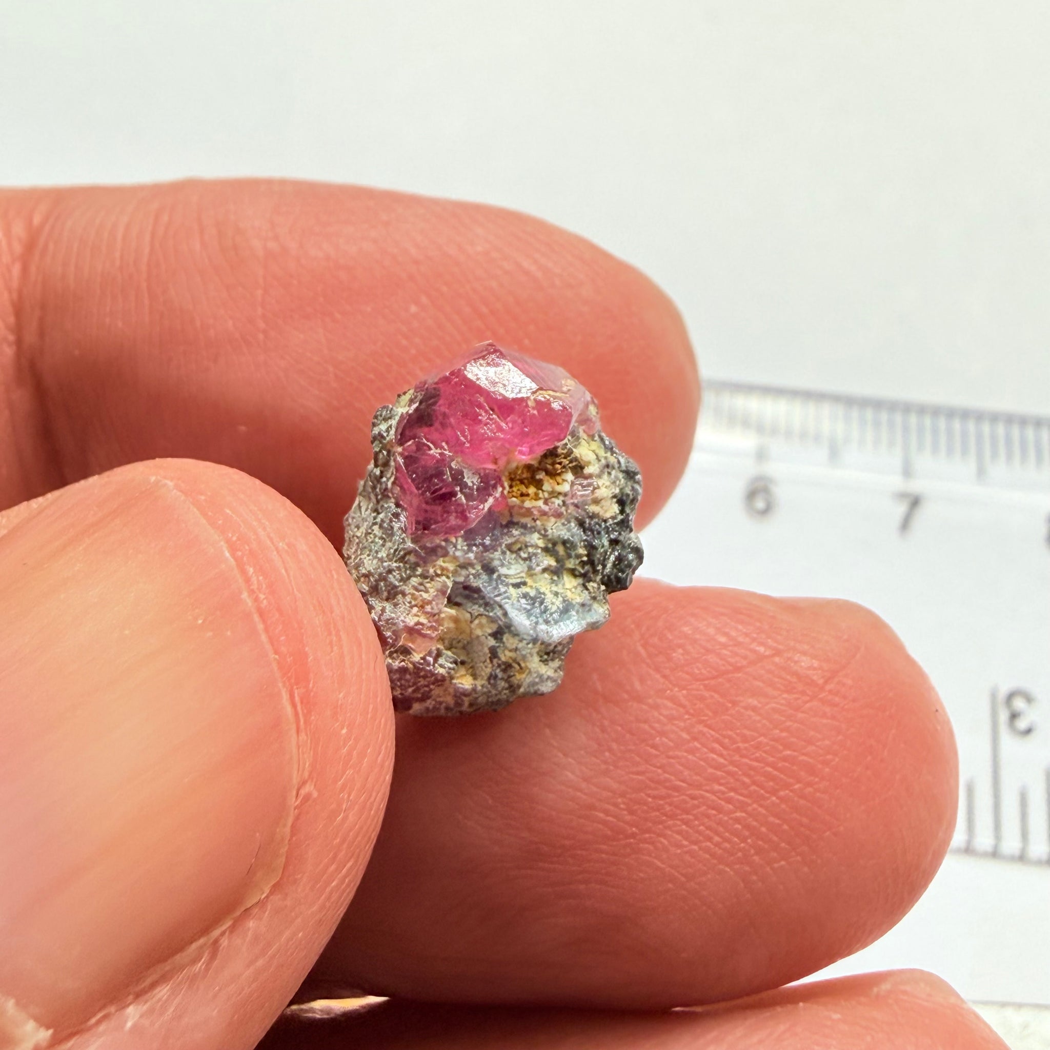 Winza Sapphire Crystal, 7.59ct, Winza, Tanzania, Untreated Unheated