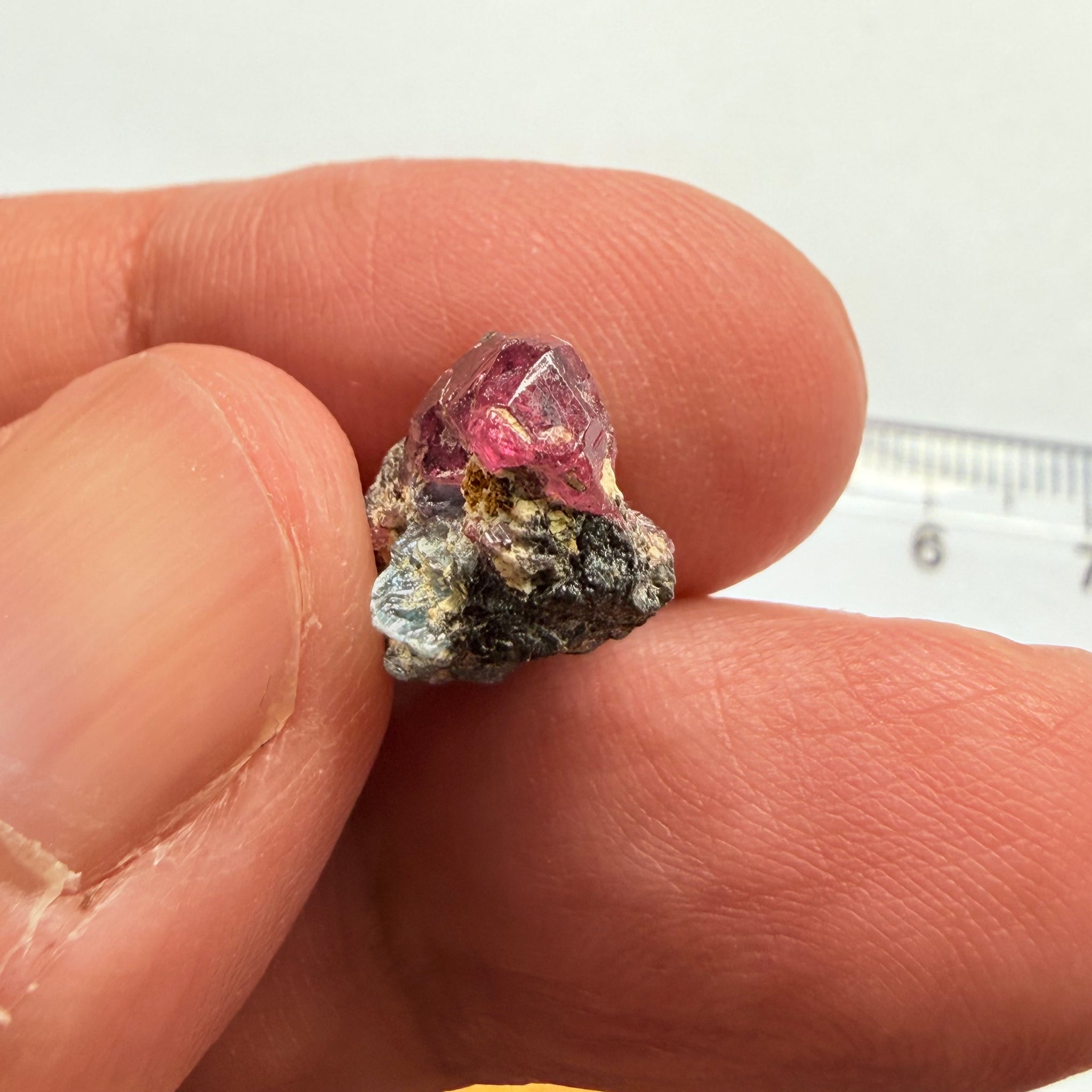 Winza Sapphire Crystal, 7.59ct, Winza, Tanzania, Untreated Unheated
