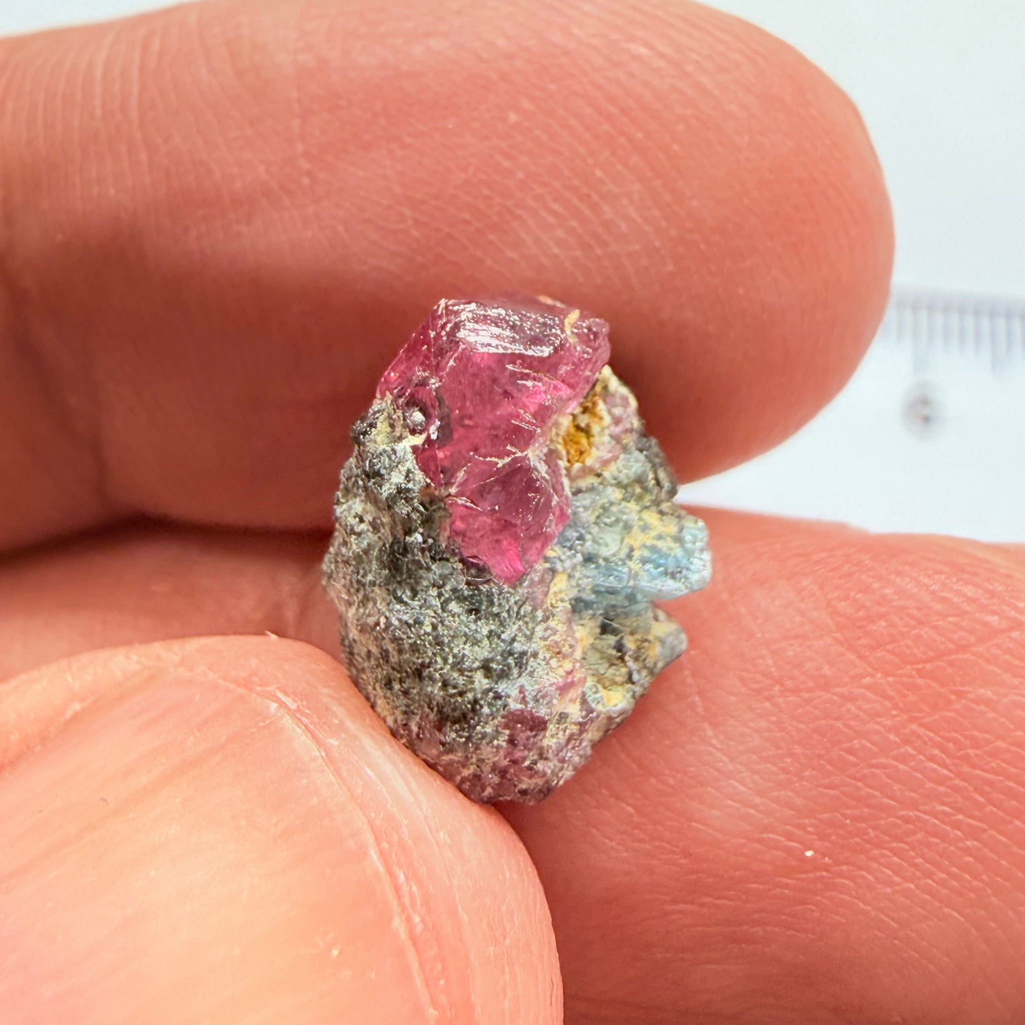 Winza Sapphire Crystal, 7.59ct, Winza, Tanzania, Untreated Unheated