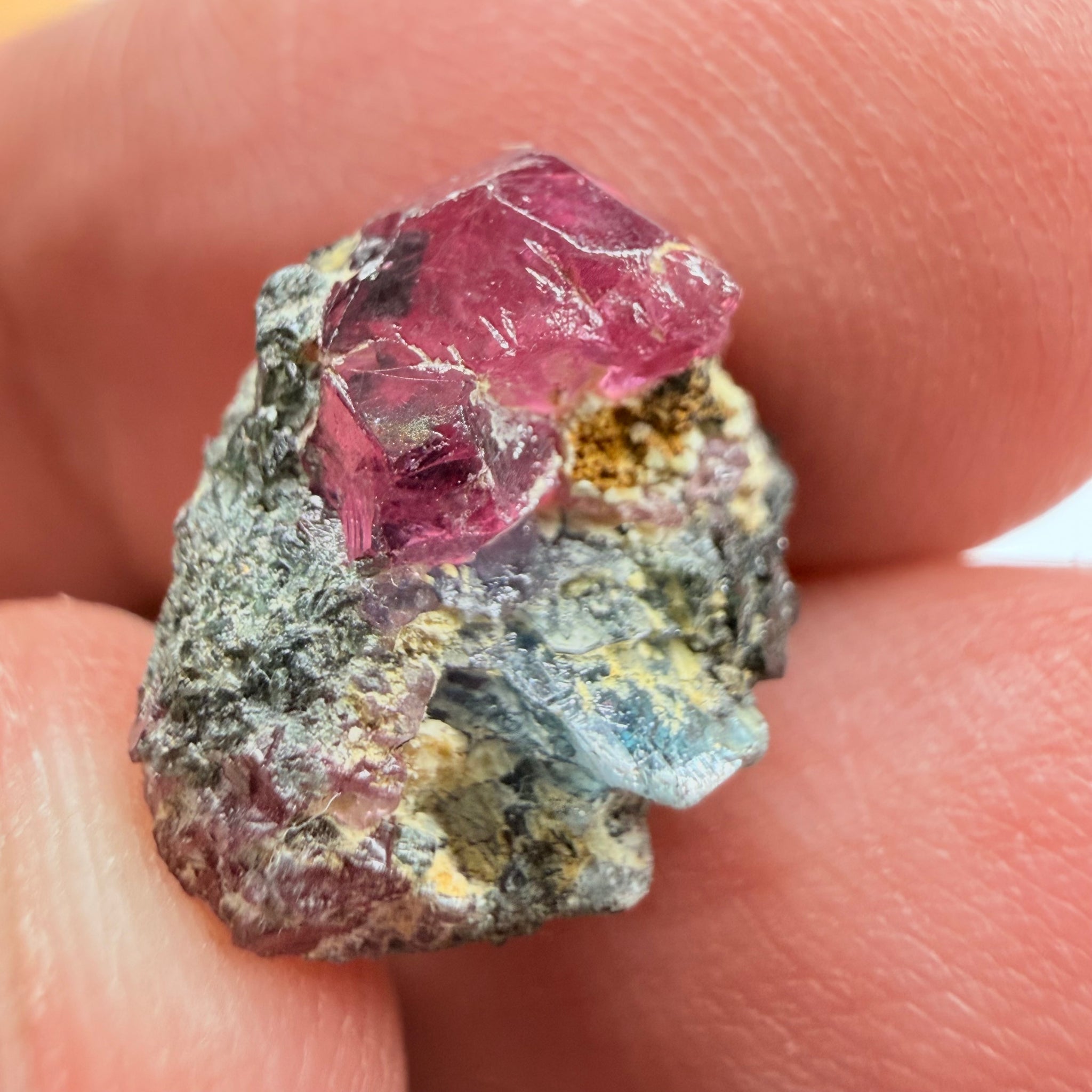 Winza Sapphire Crystal, 7.59ct, Winza, Tanzania, Untreated Unheated