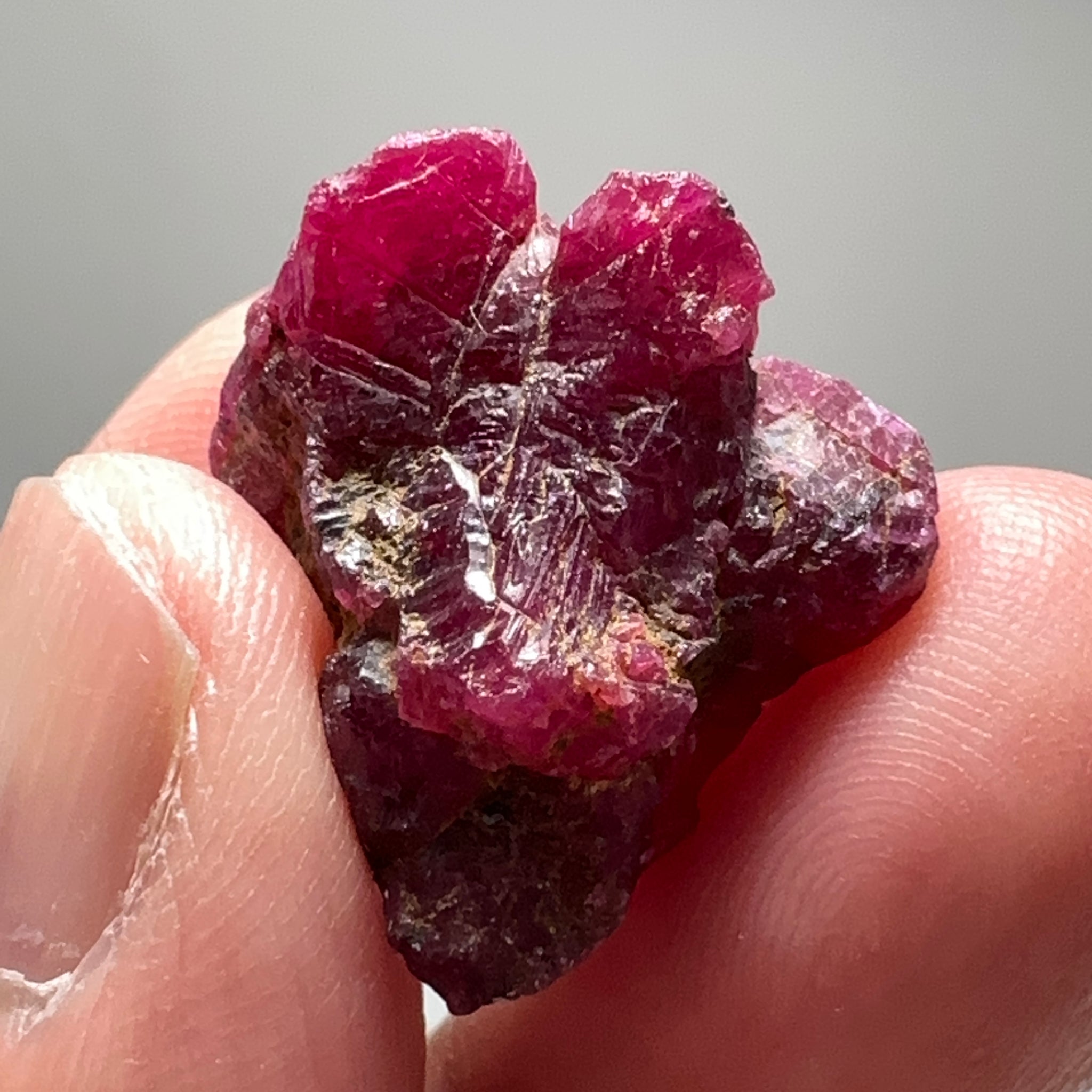 Winza Ruby Crystal, 38.20ct, West Pokot, Kenya, Untreated Unheated
