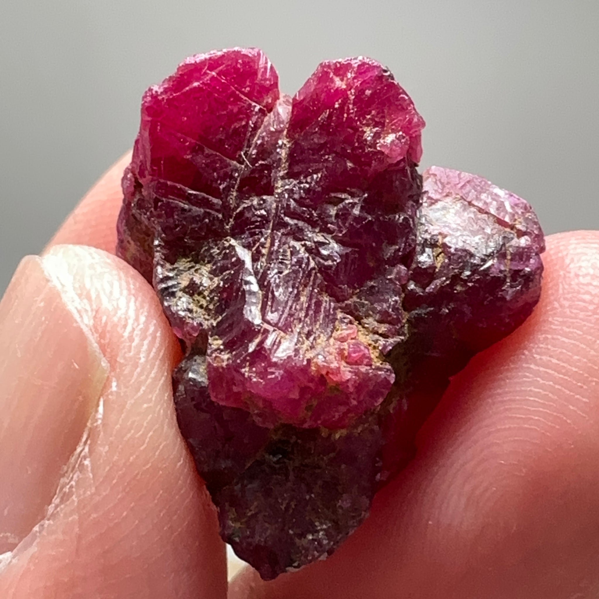 Winza Ruby Crystal, 38.20ct, West Pokot, Kenya, Untreated Unheated