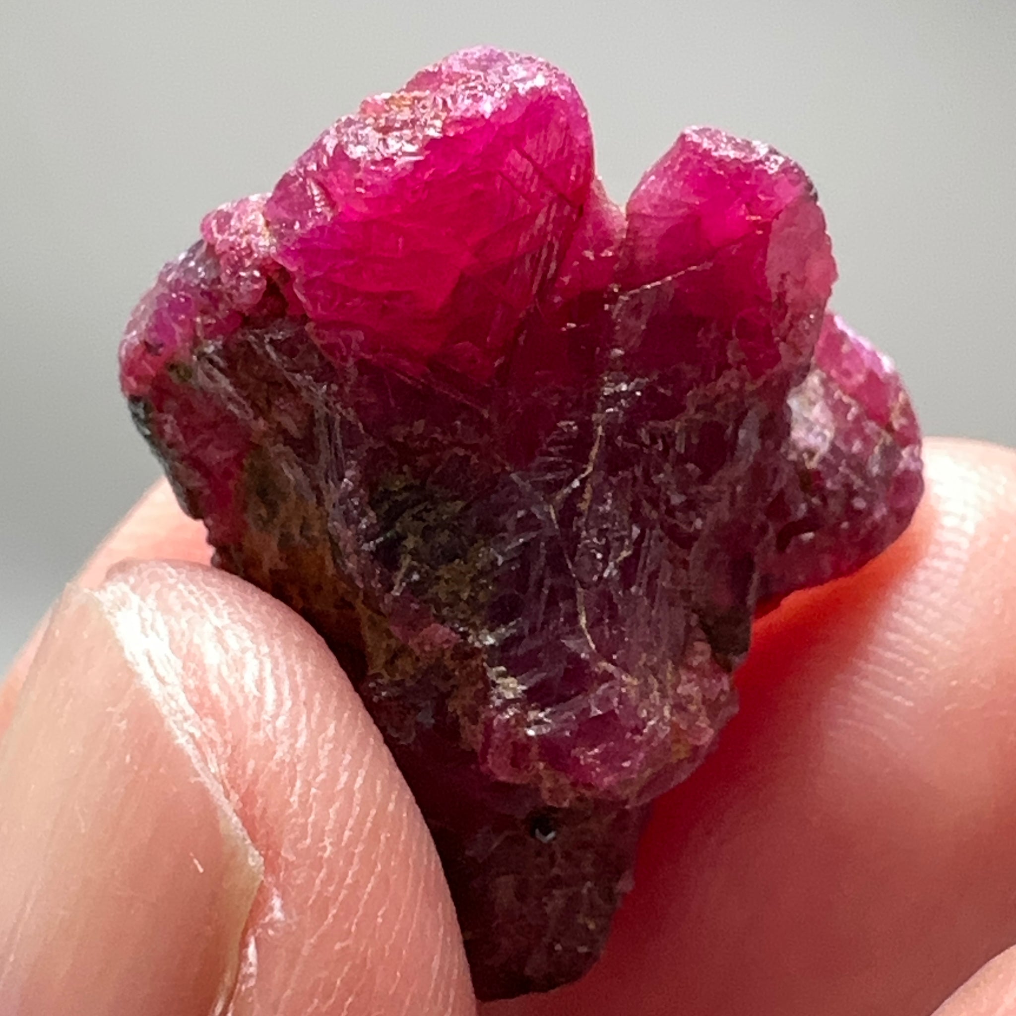 Winza Ruby Crystal, 38.20ct, West Pokot, Kenya, Untreated Unheated