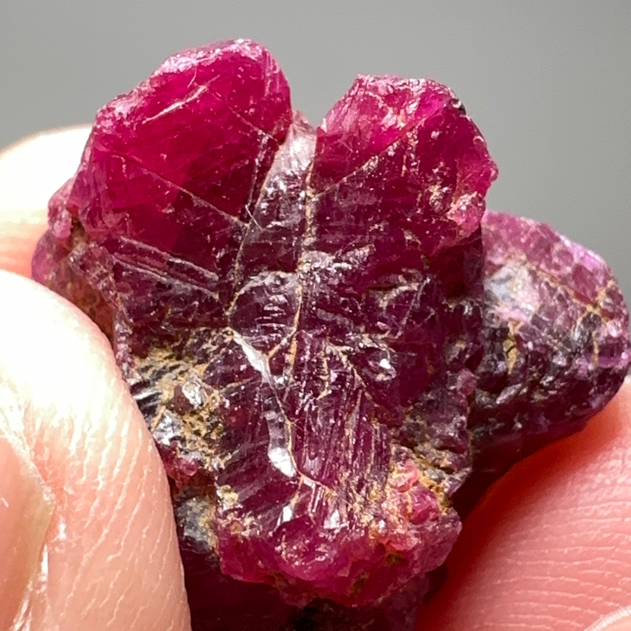 Winza Ruby Crystal, 38.20ct, West Pokot, Kenya, Untreated Unheated