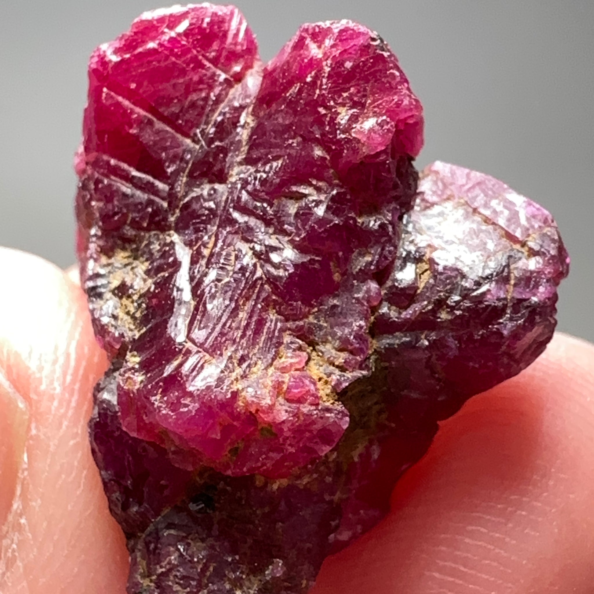 Winza Ruby Crystal, 38.20ct, West Pokot, Kenya, Untreated Unheated