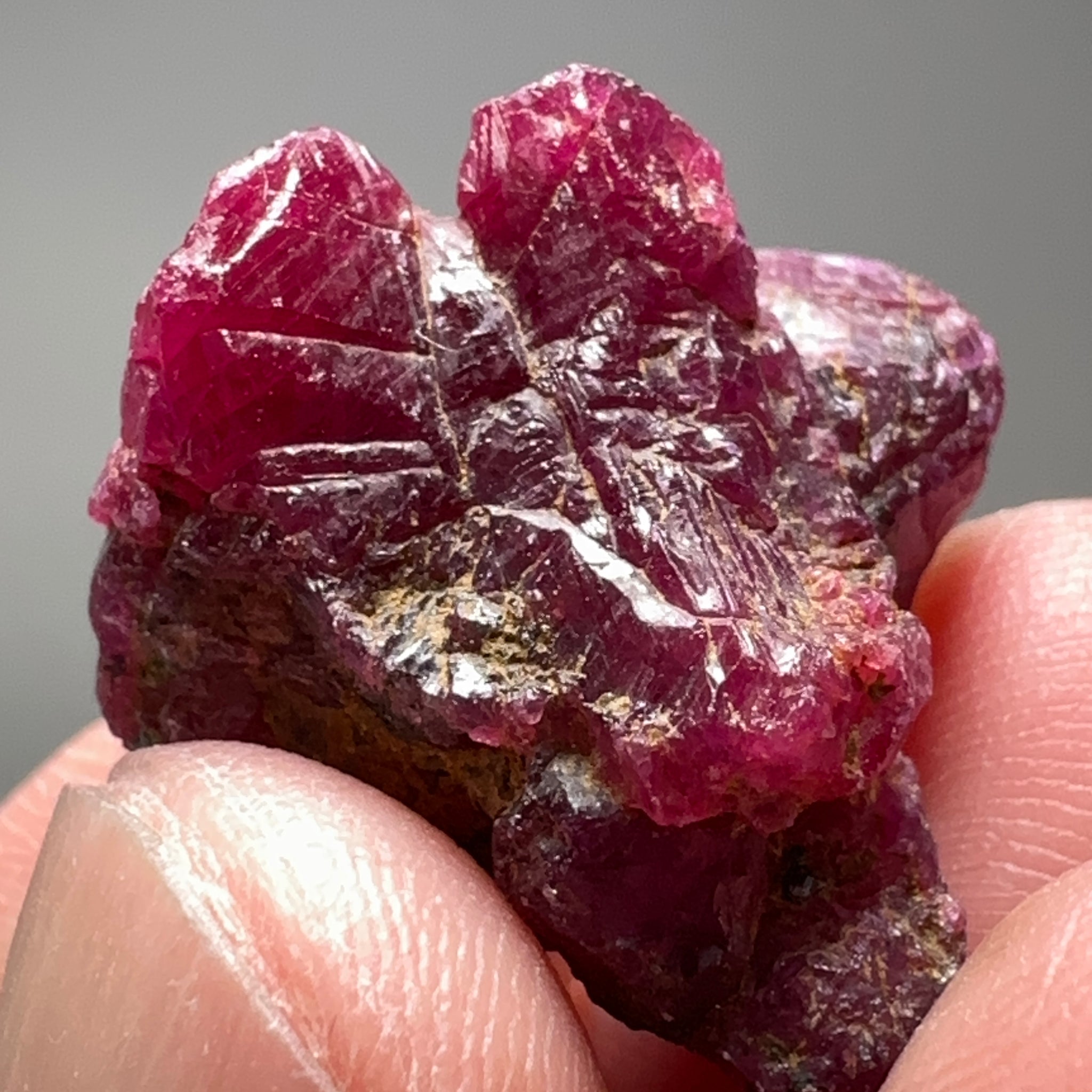Winza Ruby Crystal, 38.20ct, West Pokot, Kenya, Untreated Unheated