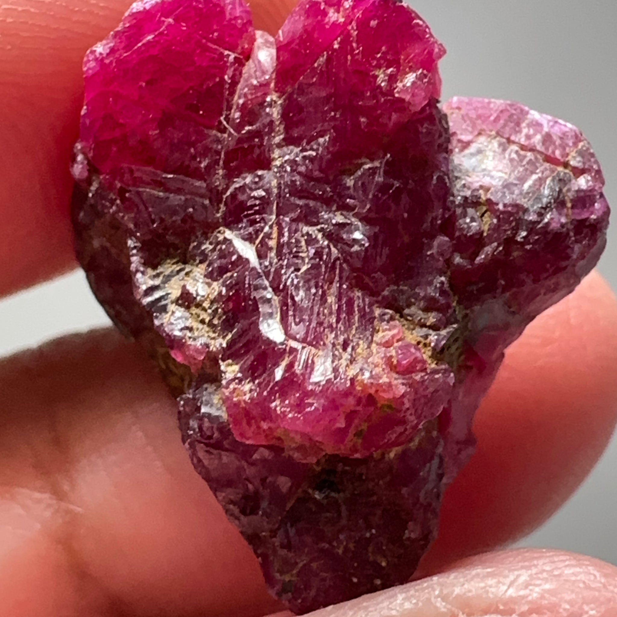 Winza Ruby Crystal, 38.20ct, West Pokot, Kenya, Untreated Unheated