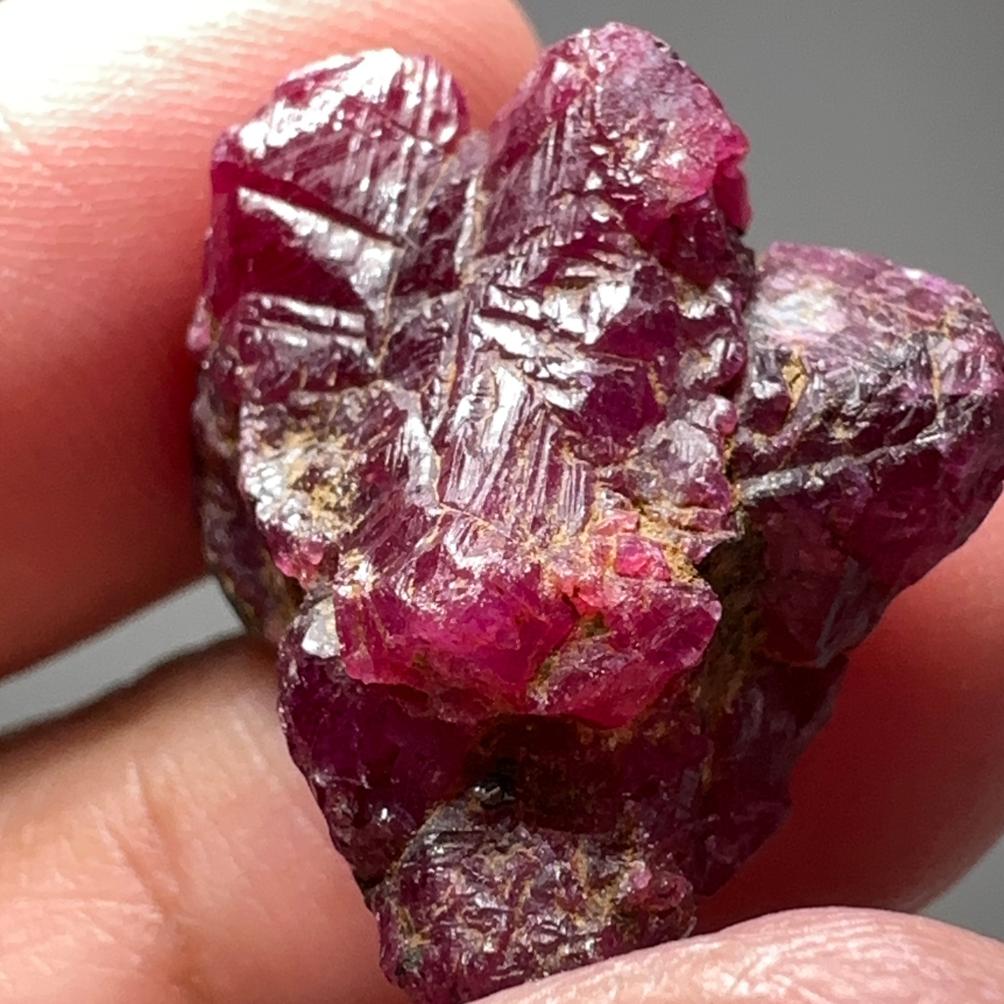 Winza Ruby Crystal, 38.20ct, West Pokot, Kenya, Untreated Unheated