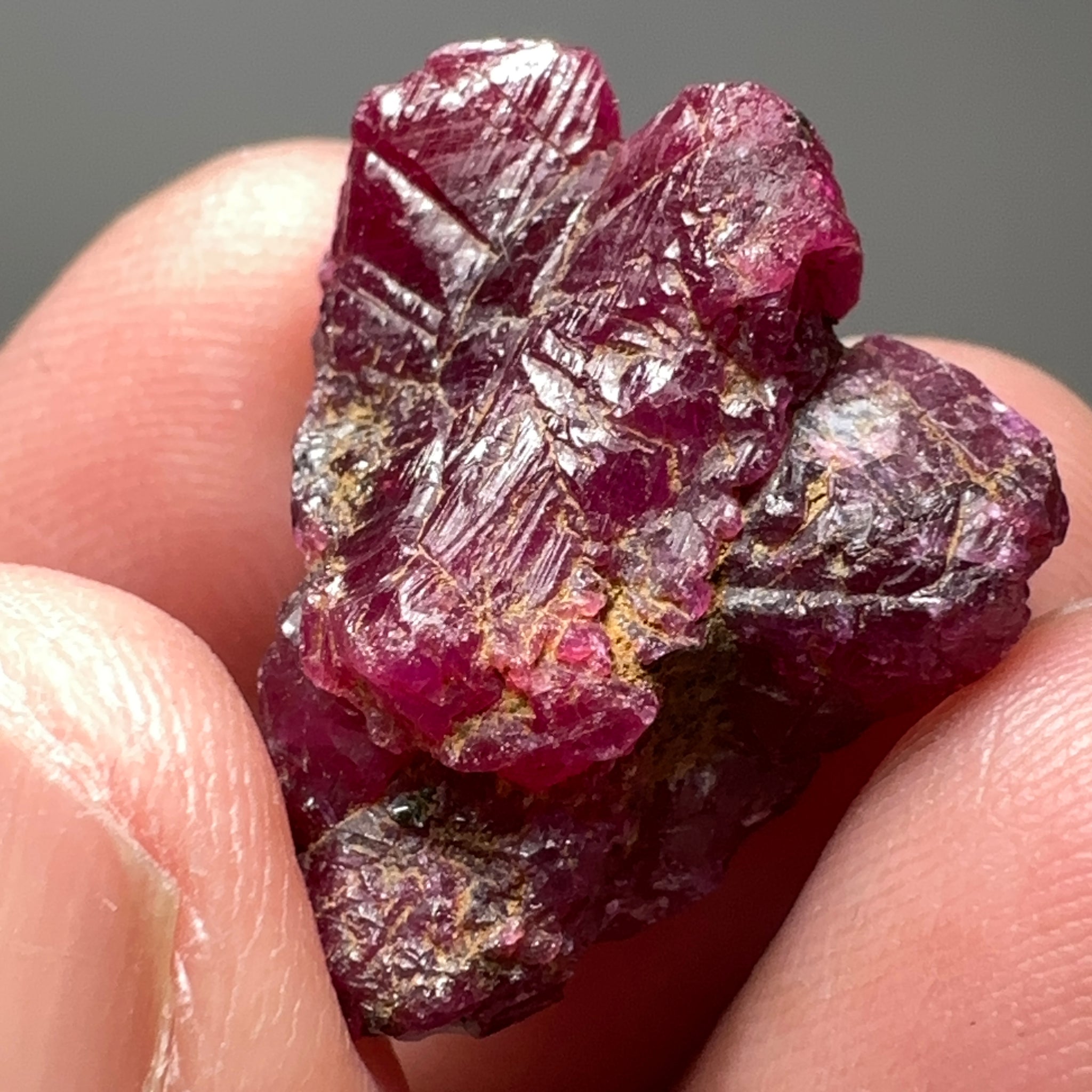 Winza Ruby Crystal, 38.20ct, West Pokot, Kenya, Untreated Unheated