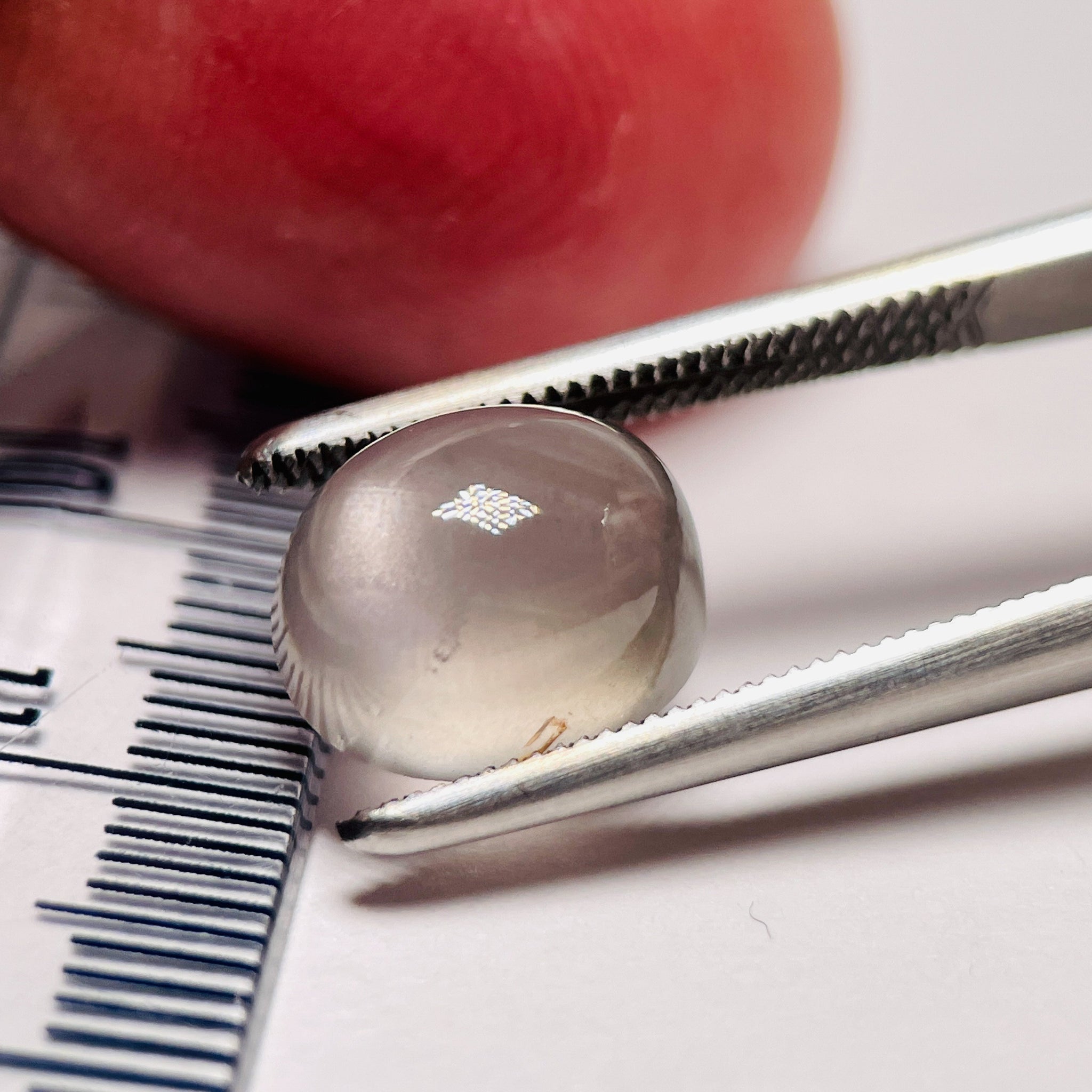 5.96Ct Sapphire Cabochon Umba Valley Tanzania. Untreated Unheated. Has A Moving Star But As Point.