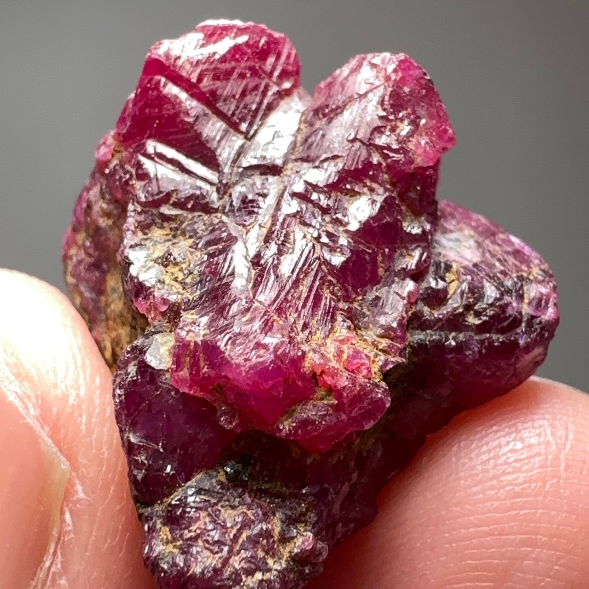 Winza Ruby Crystal, 38.20ct, West Pokot, Kenya, Untreated Unheated