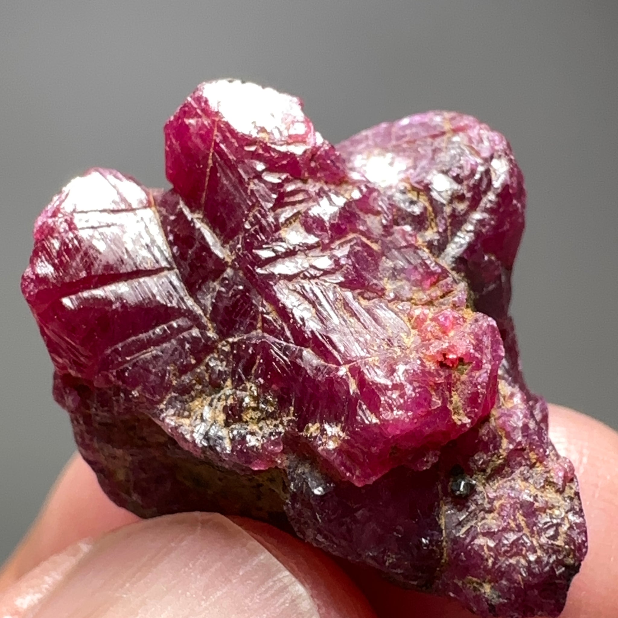 Winza Ruby Crystal, 38.20ct, West Pokot, Kenya, Untreated Unheated