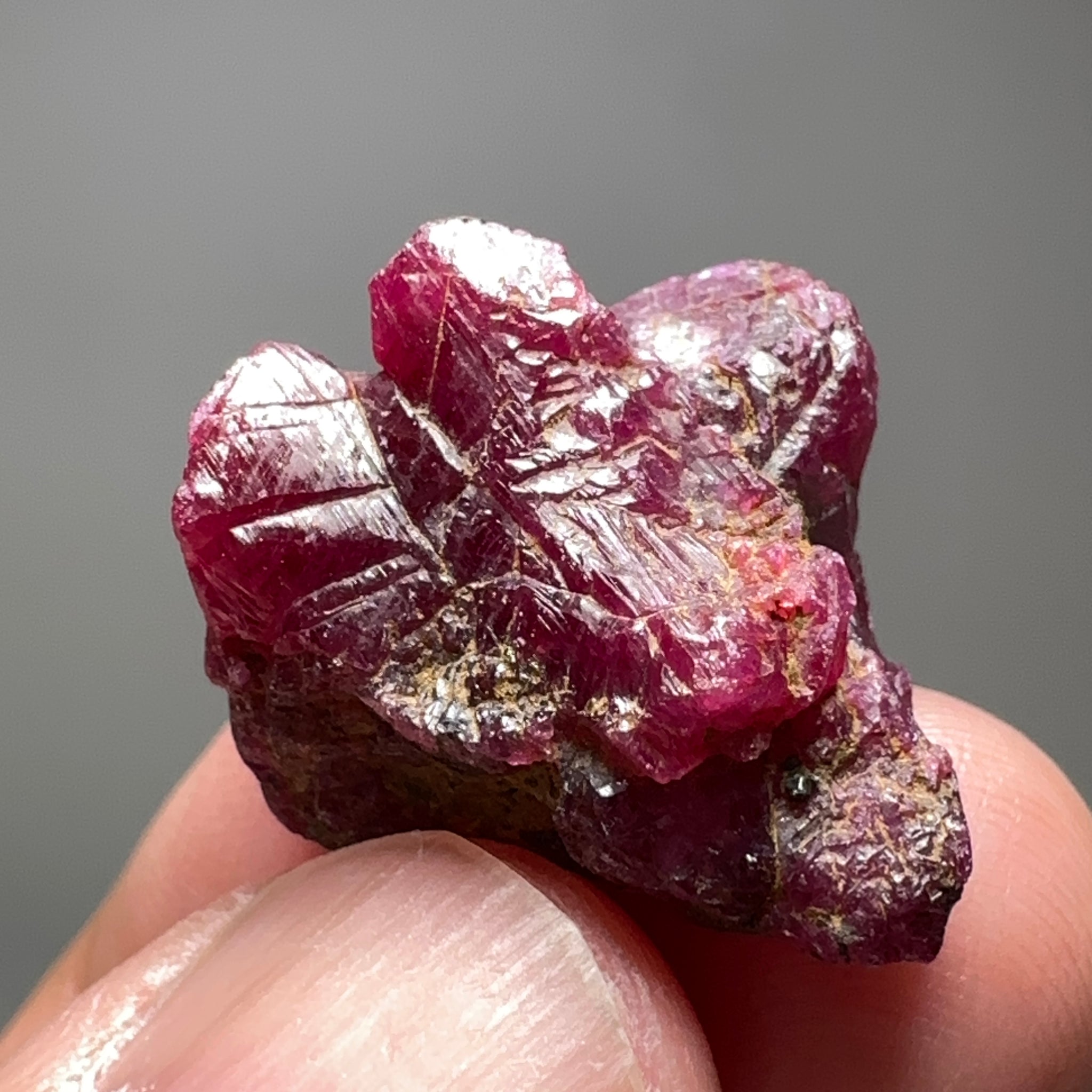 Winza Ruby Crystal, 38.20ct, West Pokot, Kenya, Untreated Unheated