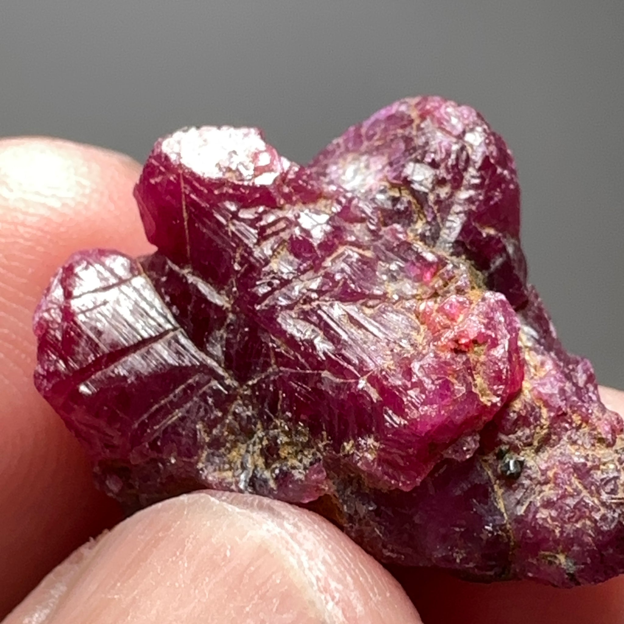Winza Ruby Crystal, 38.20ct, West Pokot, Kenya, Untreated Unheated