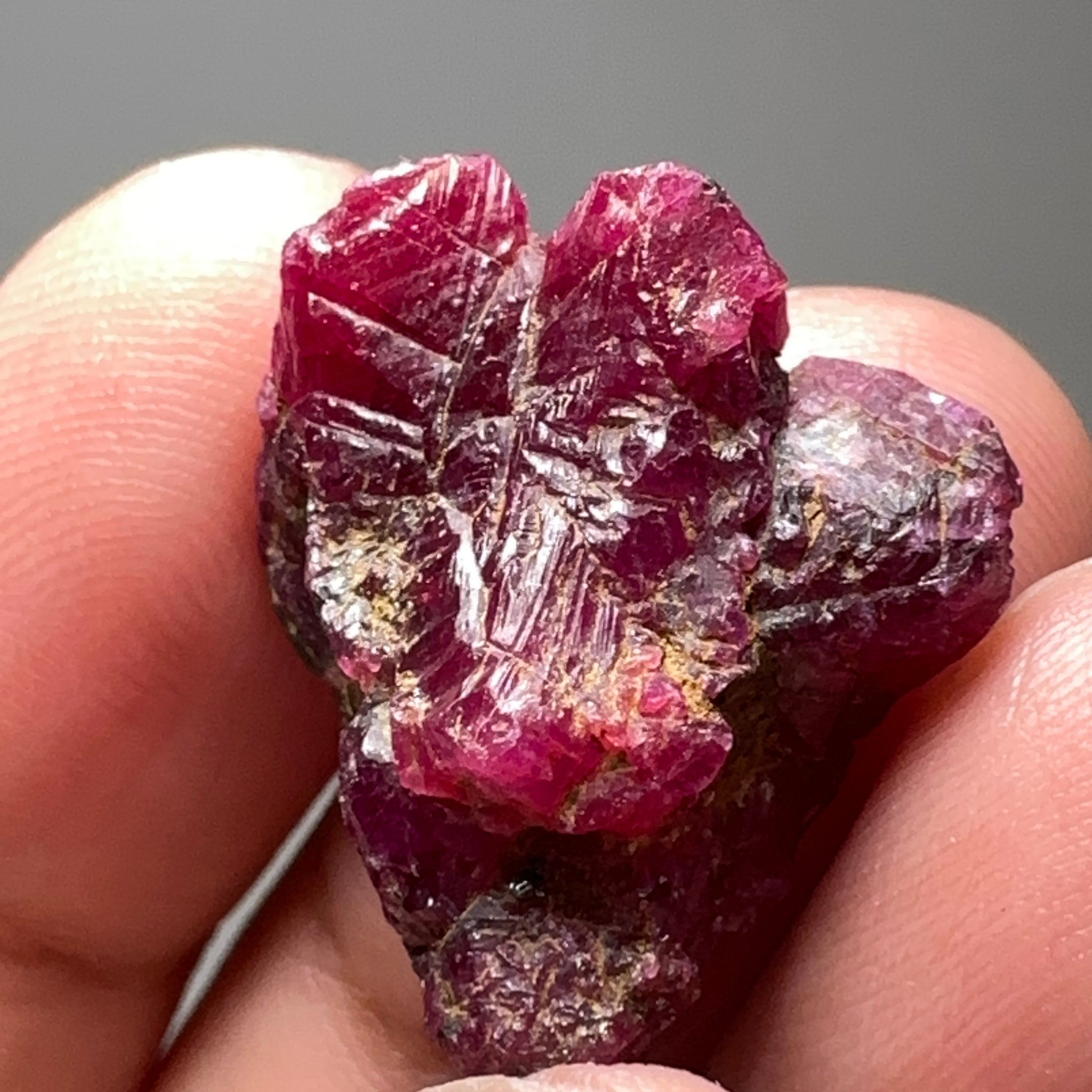 Winza Ruby Crystal, 38.20ct, West Pokot, Kenya, Untreated Unheated