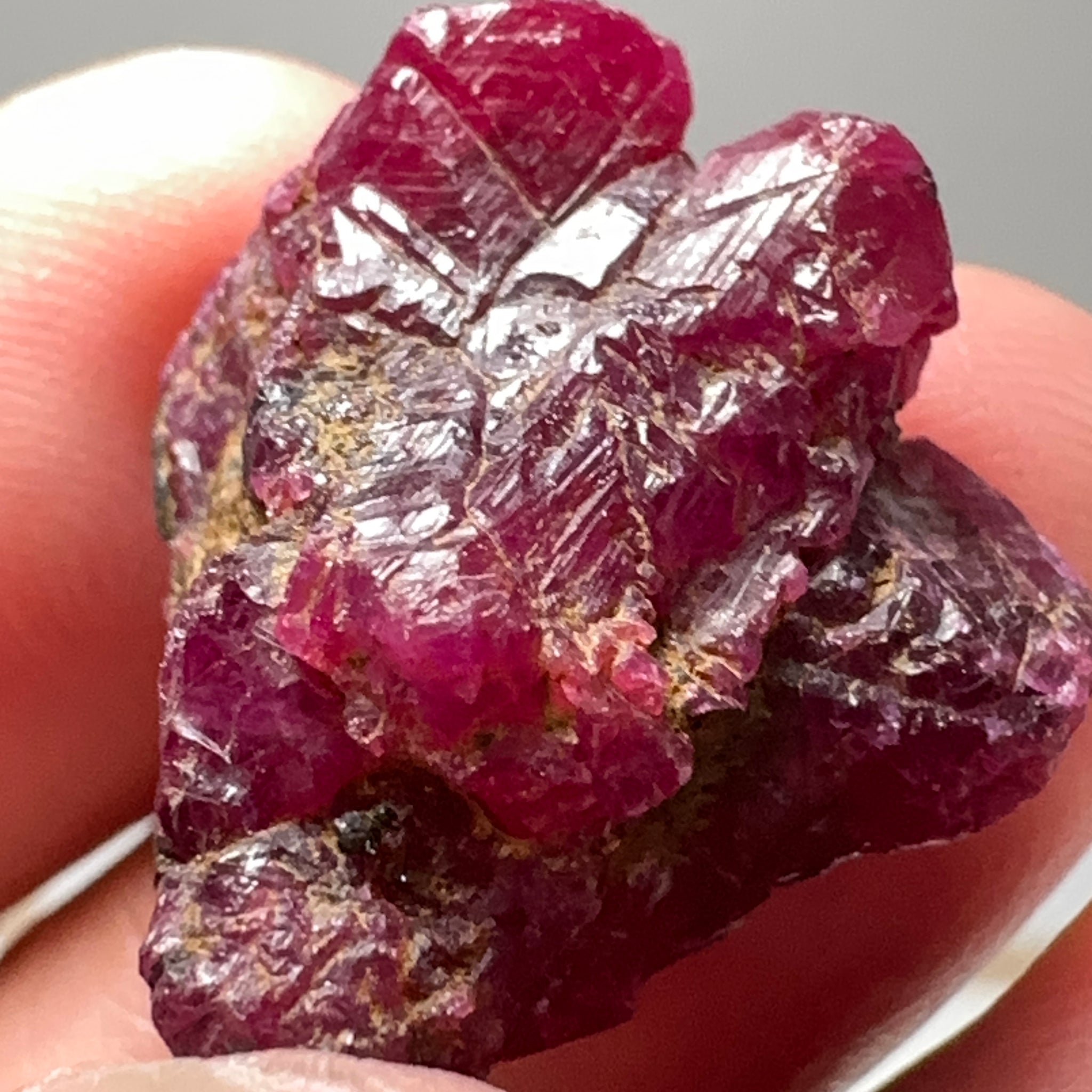 Winza Ruby Crystal, 38.20ct, West Pokot, Kenya, Untreated Unheated