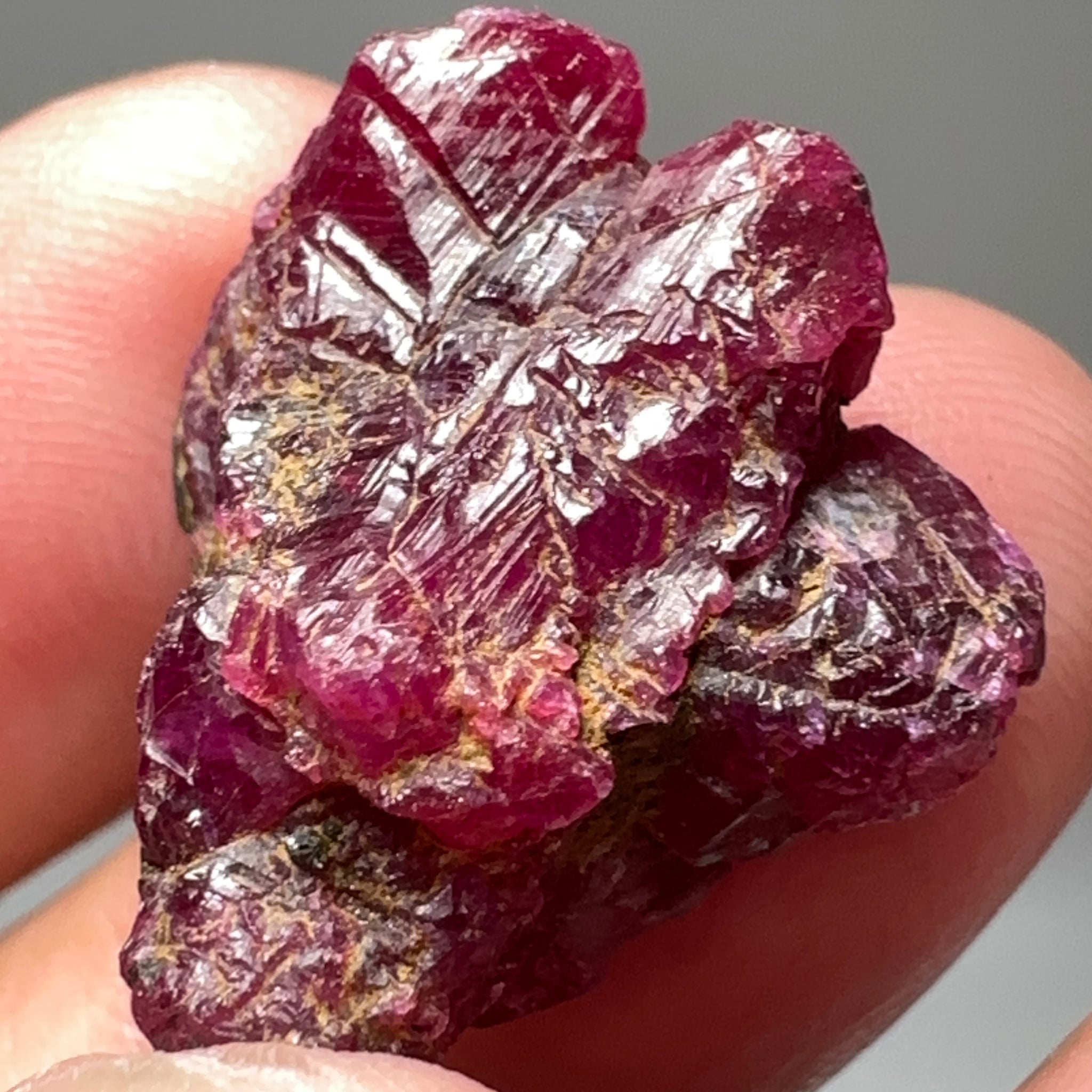 Winza Ruby Crystal, 38.20ct, West Pokot, Kenya, Untreated Unheated
